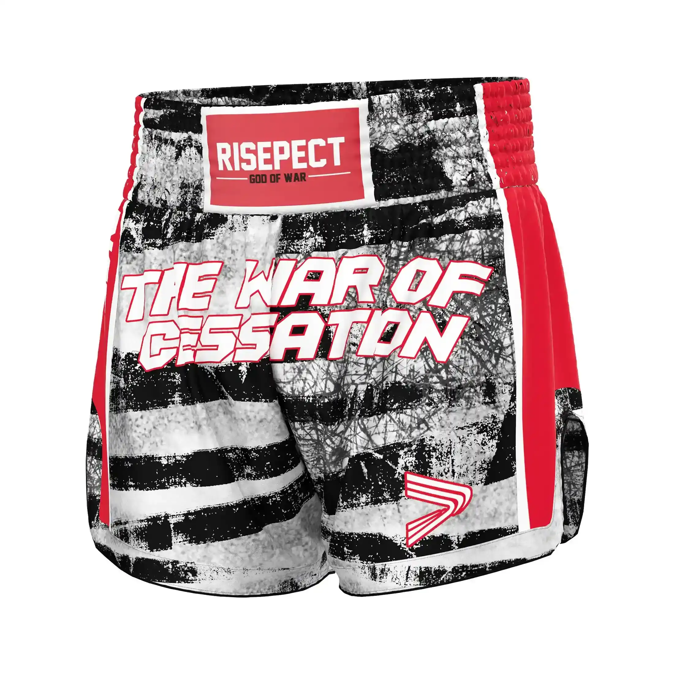 
                COMBAT GOD BOXING MMA HIGHWAIST MUAY THAI SHORTS