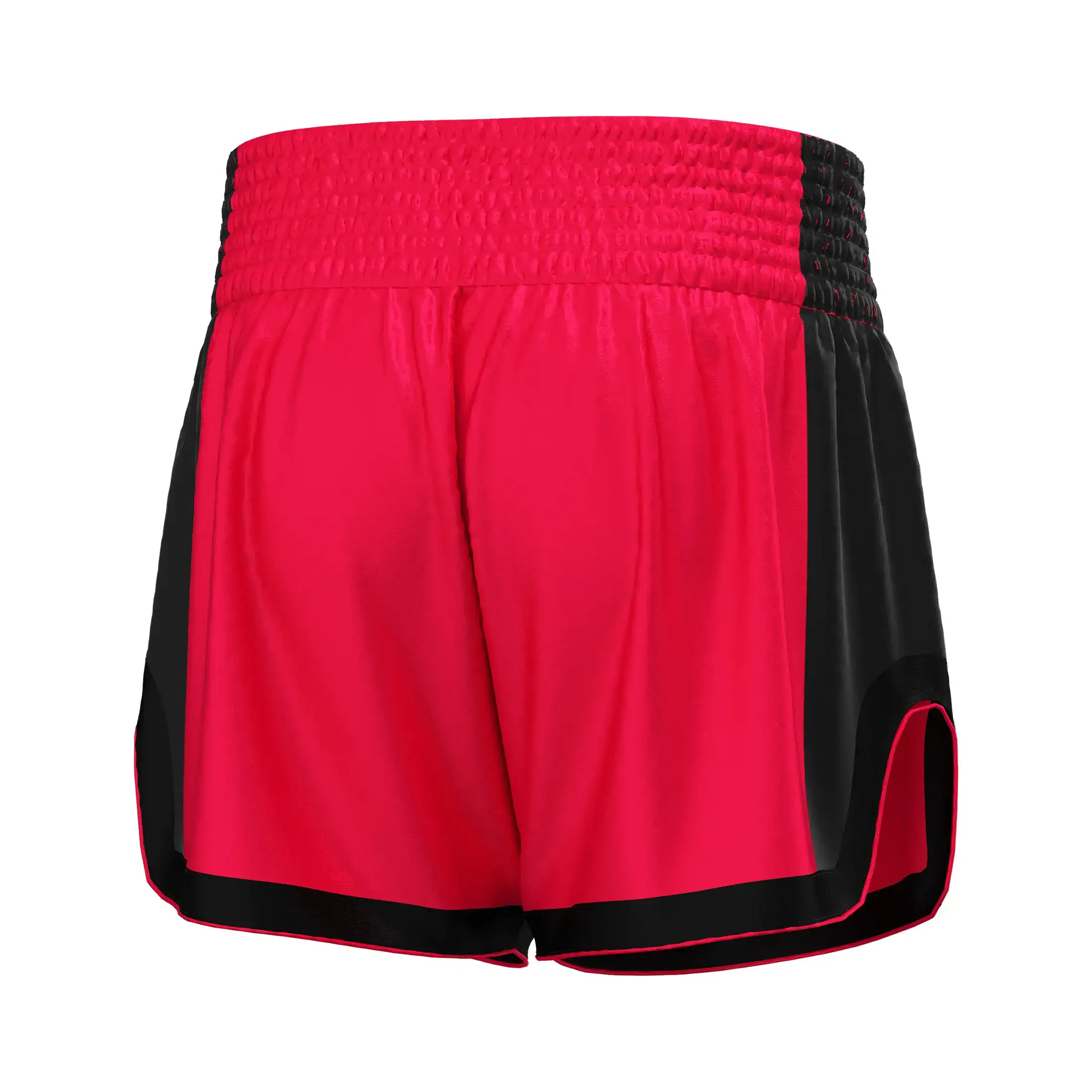 
                COMBO KICK RED MUAY THAI KICKBOXING SHORTS