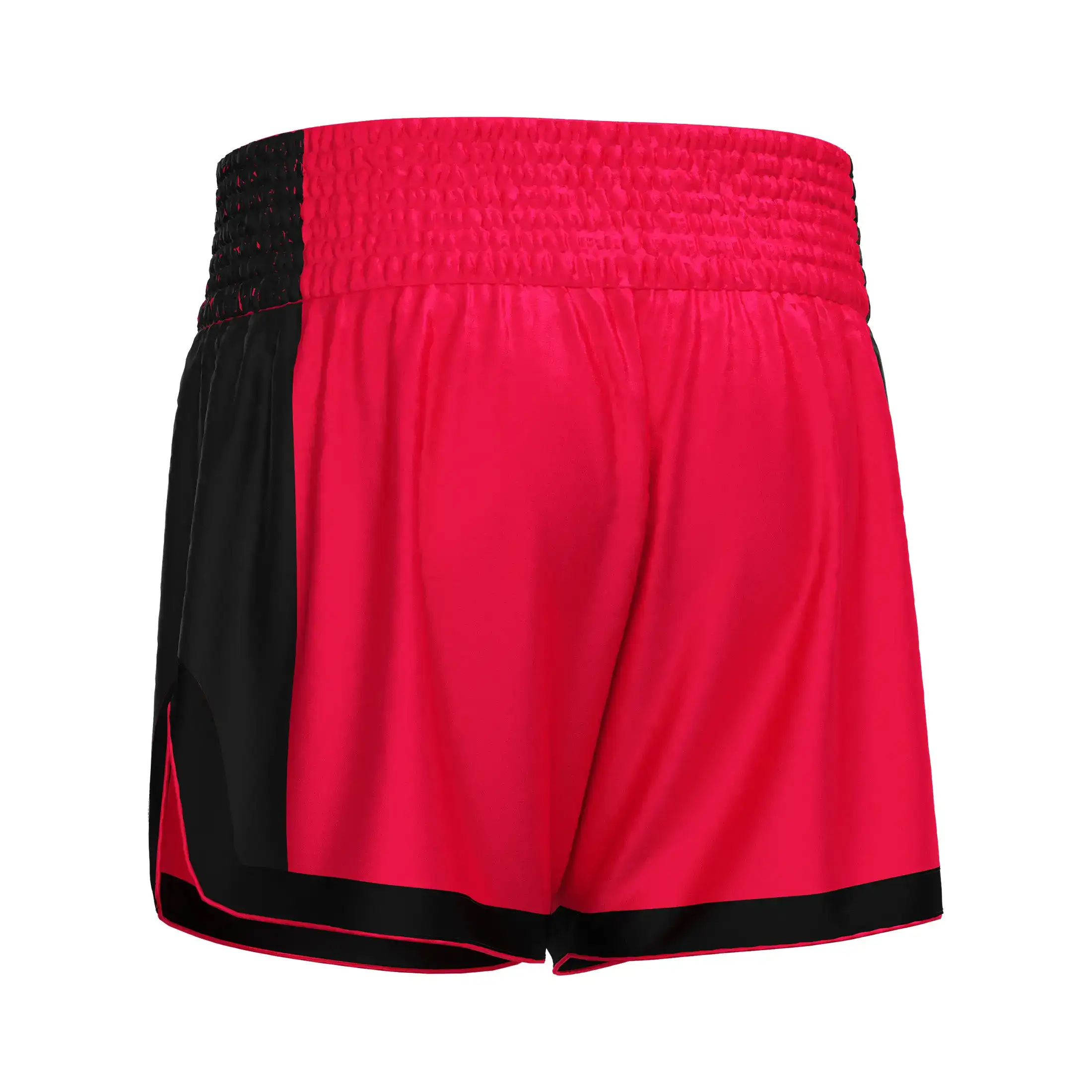 Combo kick red muay thai kickboxing shorts