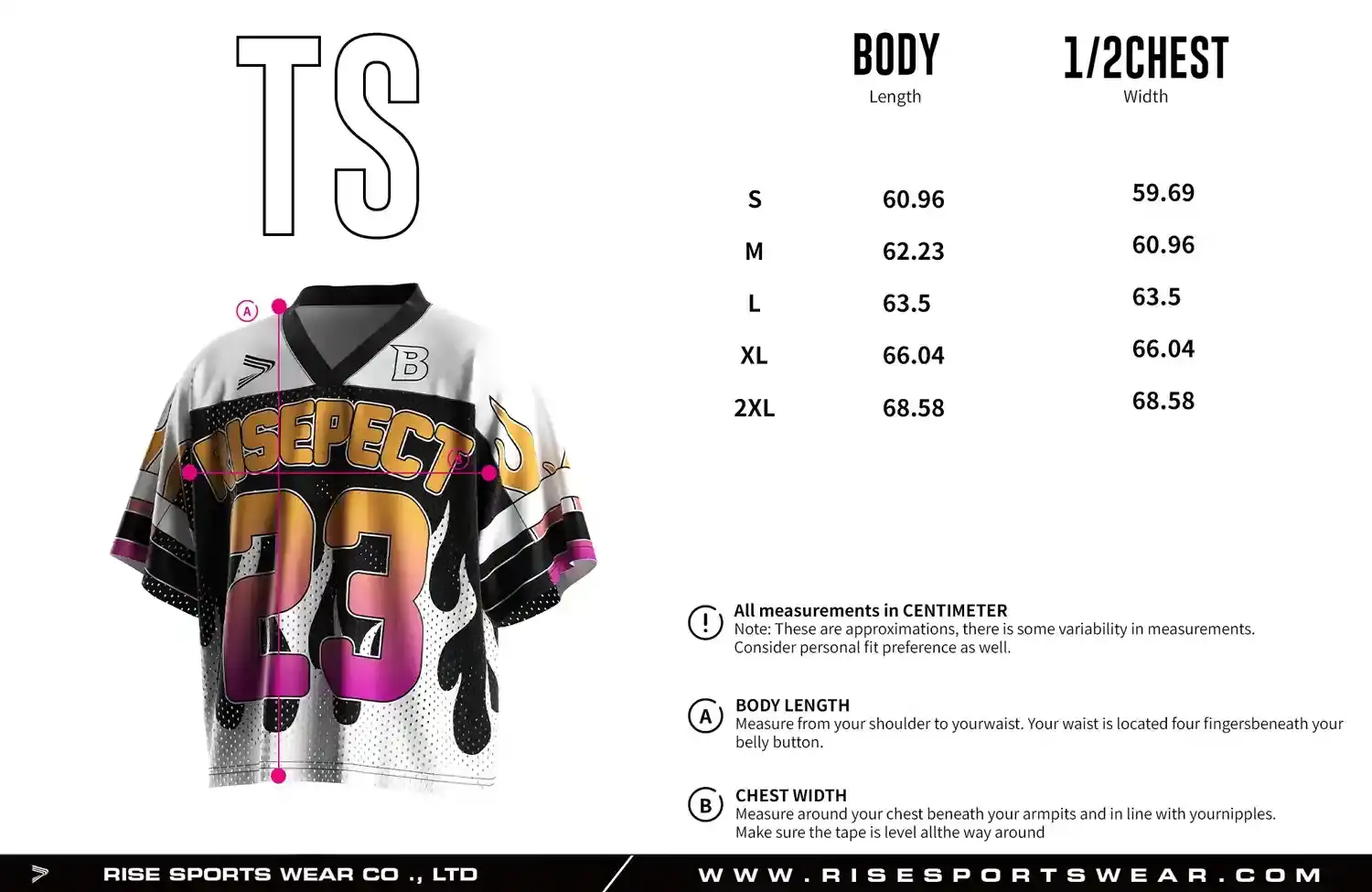 Men's Sizes Chart of Gold to Magenta Gradient Retro Street American Football Jersey