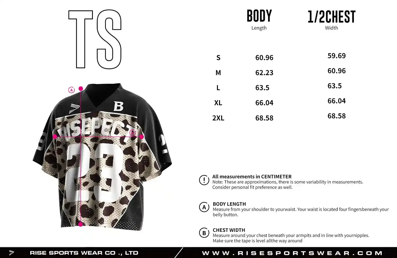 Men's Sizes Chart of White Camo Number 23 Oversized Vintage American Football Jersey