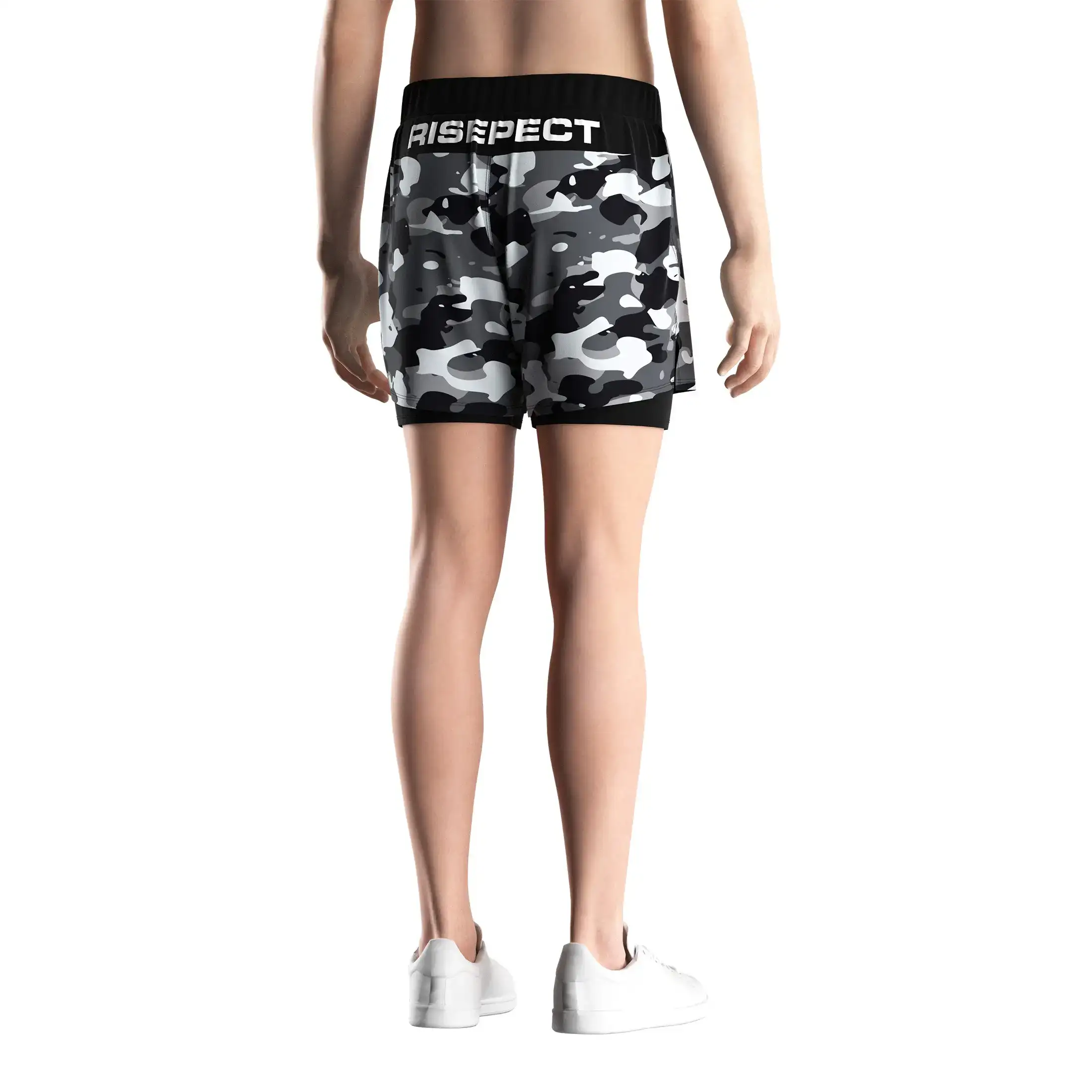 Mountain camo nogi jiu jitsu 2 in 1 shorts