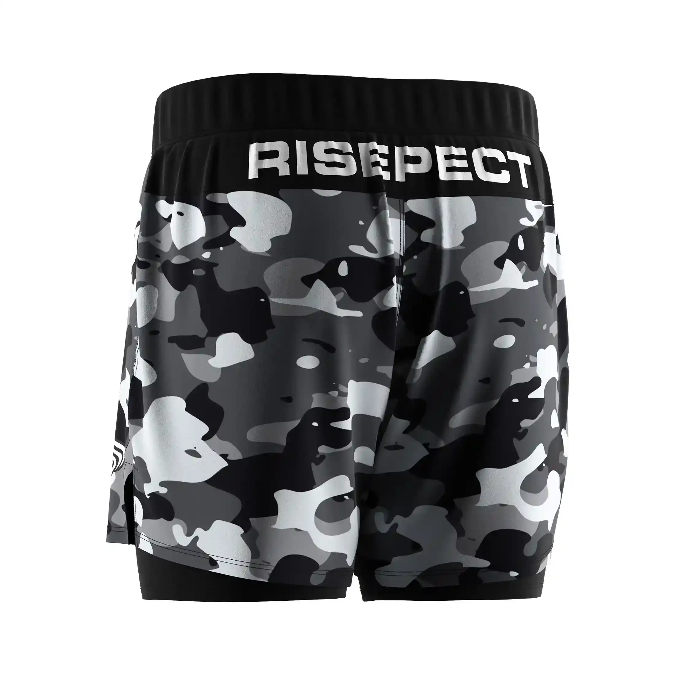 Mountain camo nogi jiu jitsu 2 in 1 shorts