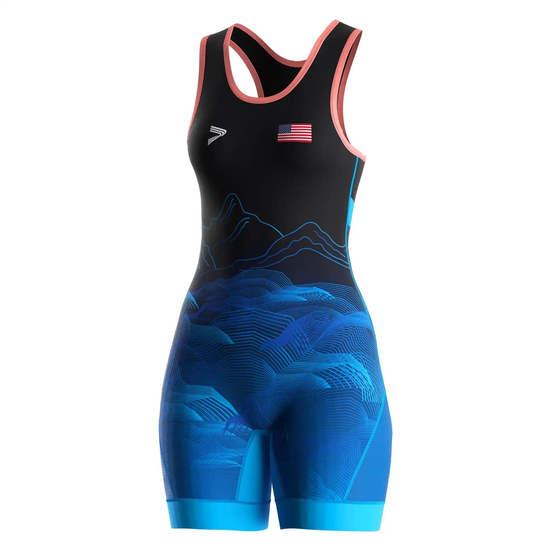 3rd Generation Women's Wrestling Singlet Custom Wholesale