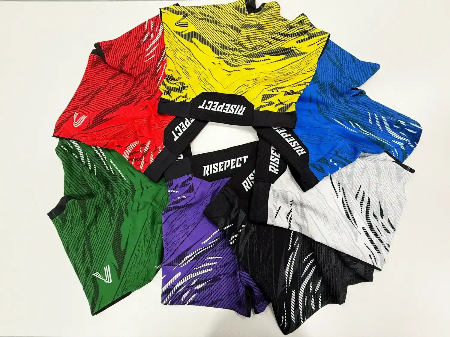 Real photo of RISE Instinct Series No-Velcro BJJ MMA Shorts