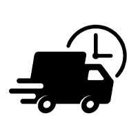 Production in 3–7 days, shipping in 7–15 days based on method.