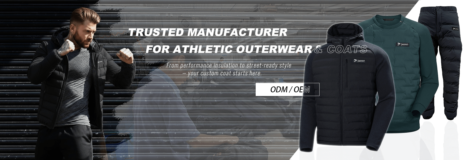 Wholesale Custom Outerwear and Coats