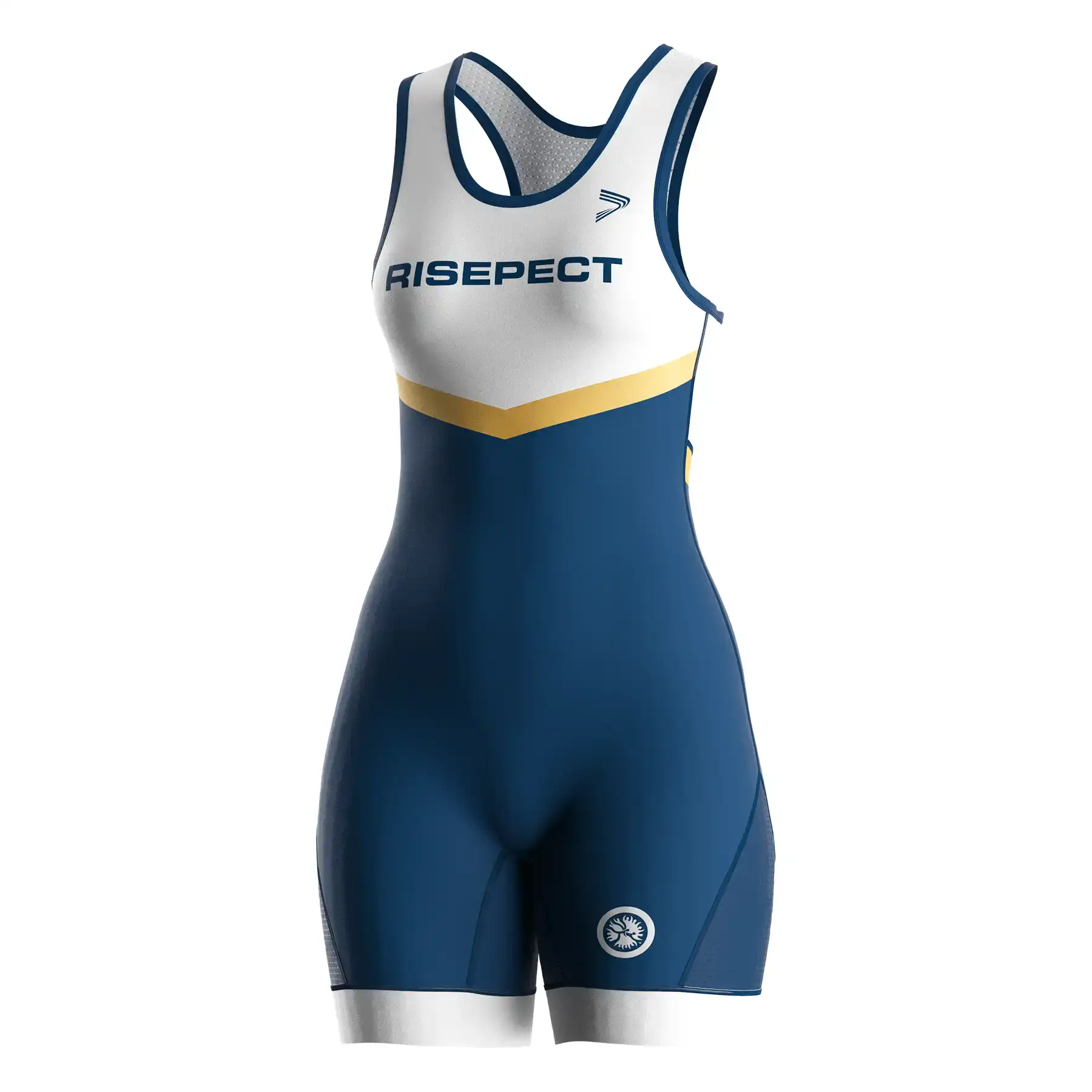 
                Navy Classic Women's Wrestling Uniform Wonder Woman Wrestling Singlet