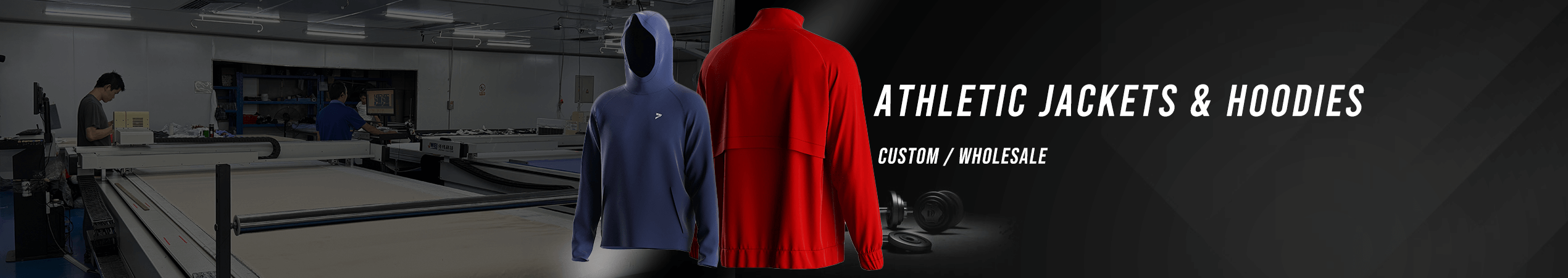 Wholesale Custom Athletic Jackets and Hoodies