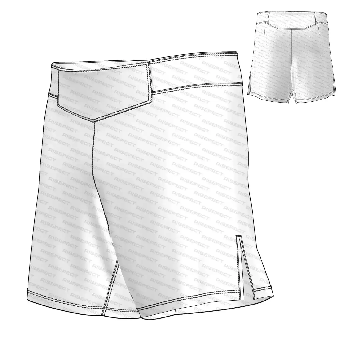 Dual-zone Branding Shorts Custom & Wholesale