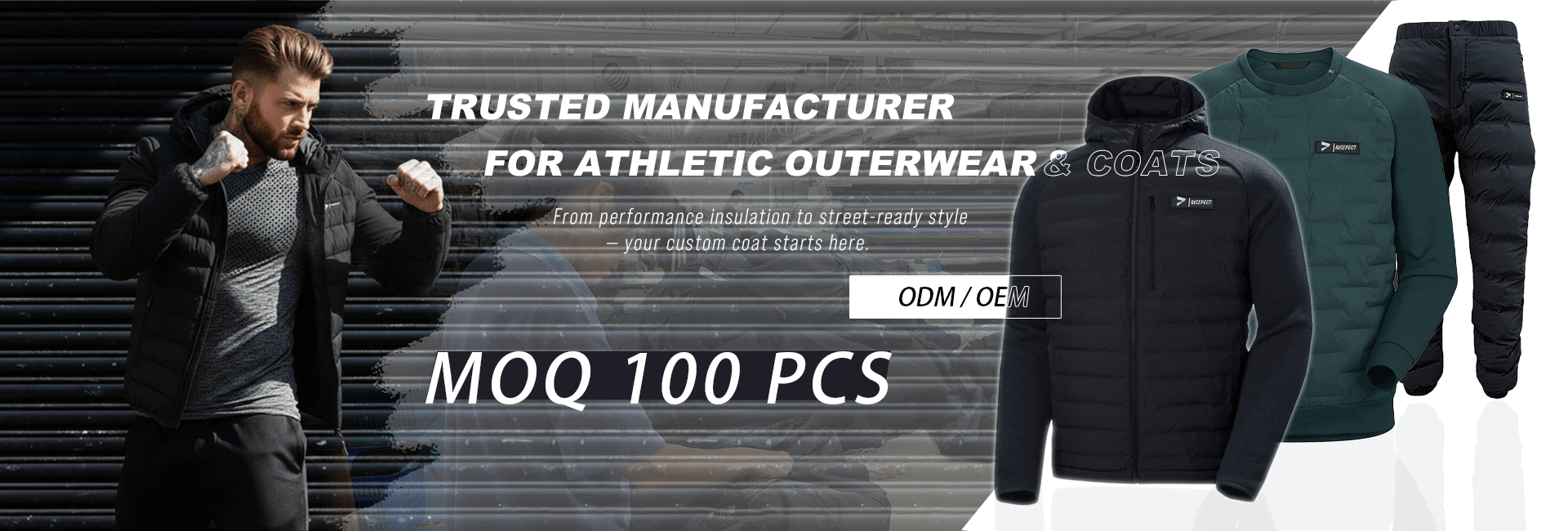 Wholesale Custom Outerwear and Coats