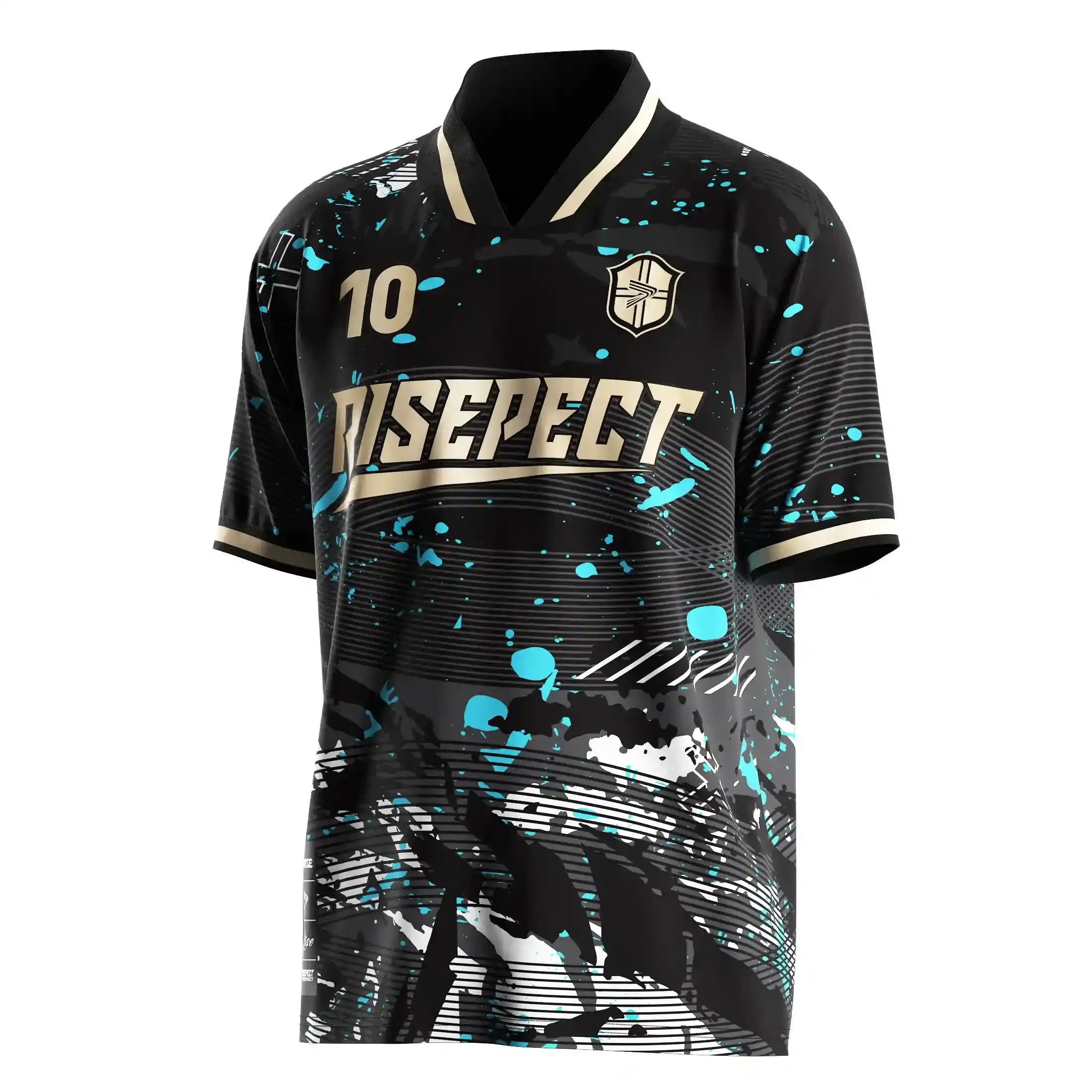 
                OEM Bulk Soccer Jersey Vintage Ribbed Neck for Brands