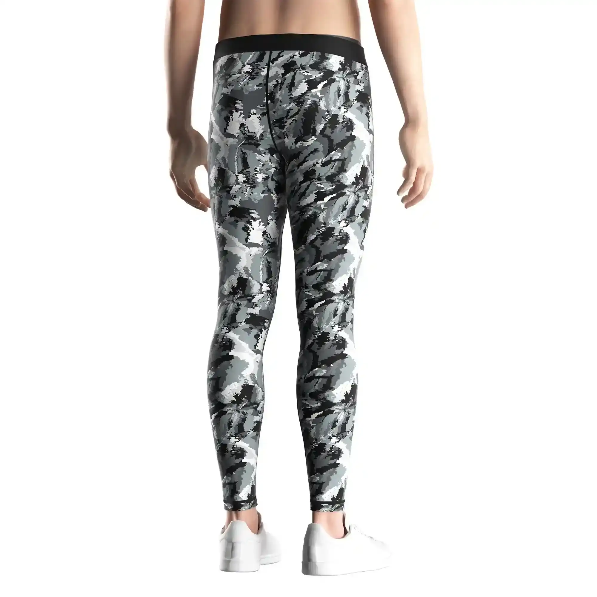 
                Basketball Long Football Tights White Compressions Pants