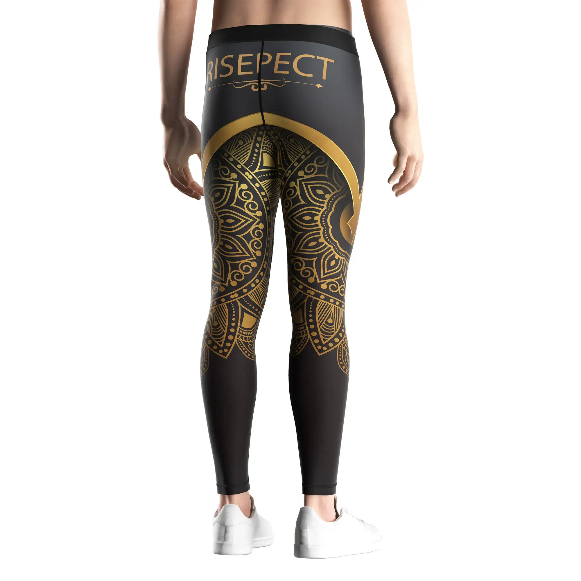 
                Lycra Compression Pants Cycling Running Sublimation Printed Mma Shorts Men Legging Spats