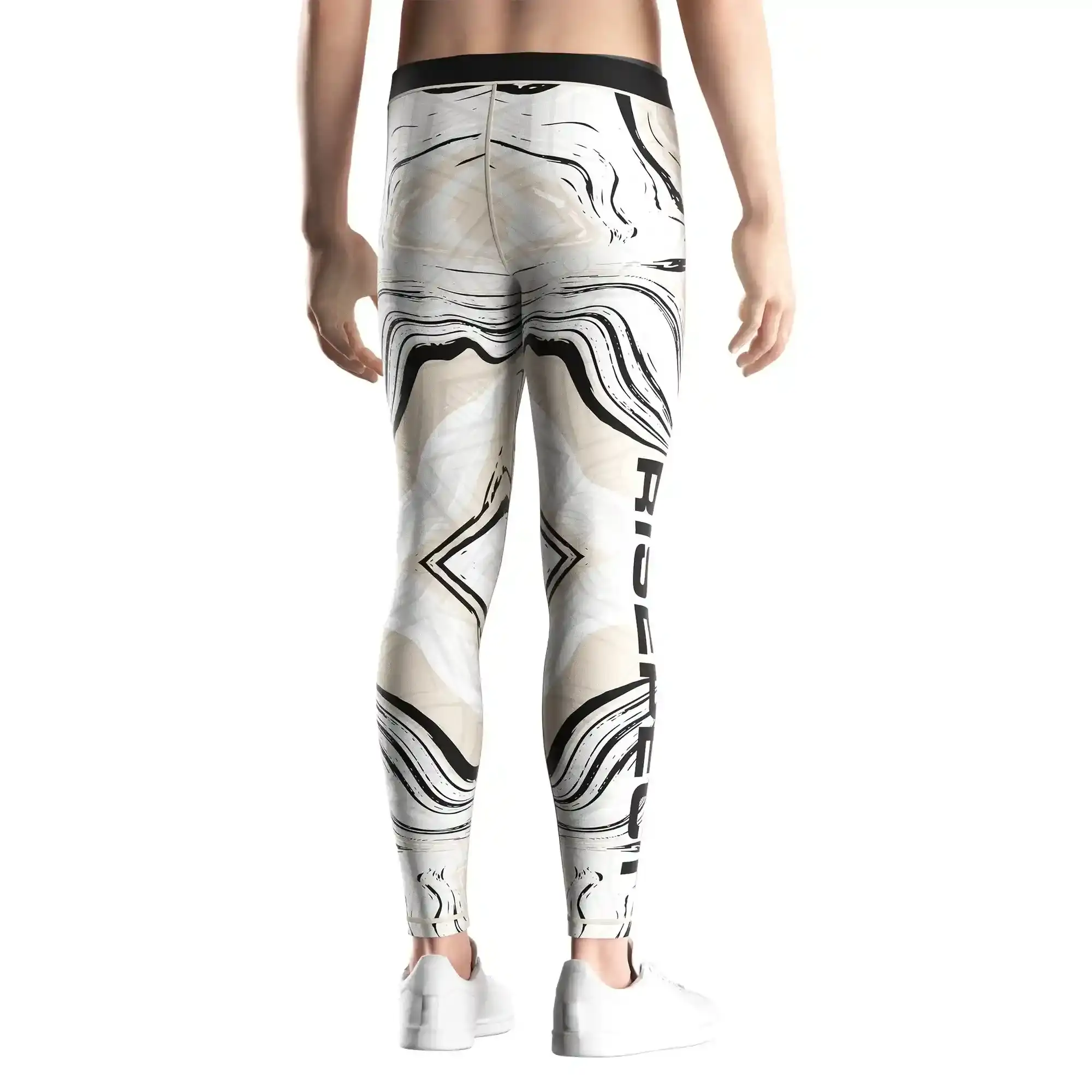 
                Men's Compression Leggings Sports Pants Short Fight Shorts Mma Spats Men