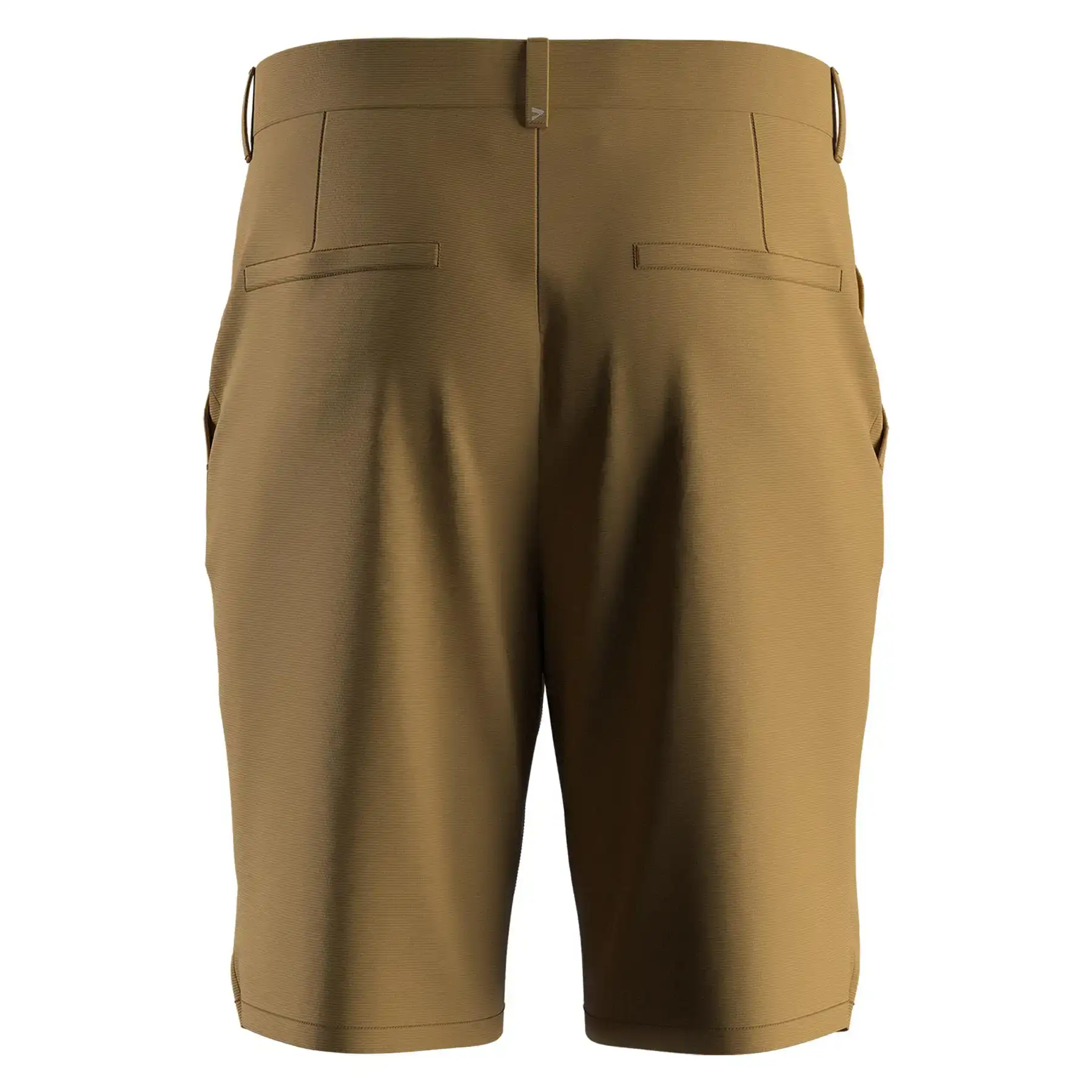 The Back View of Big & Tall Men's Golf Shorts - Style 2