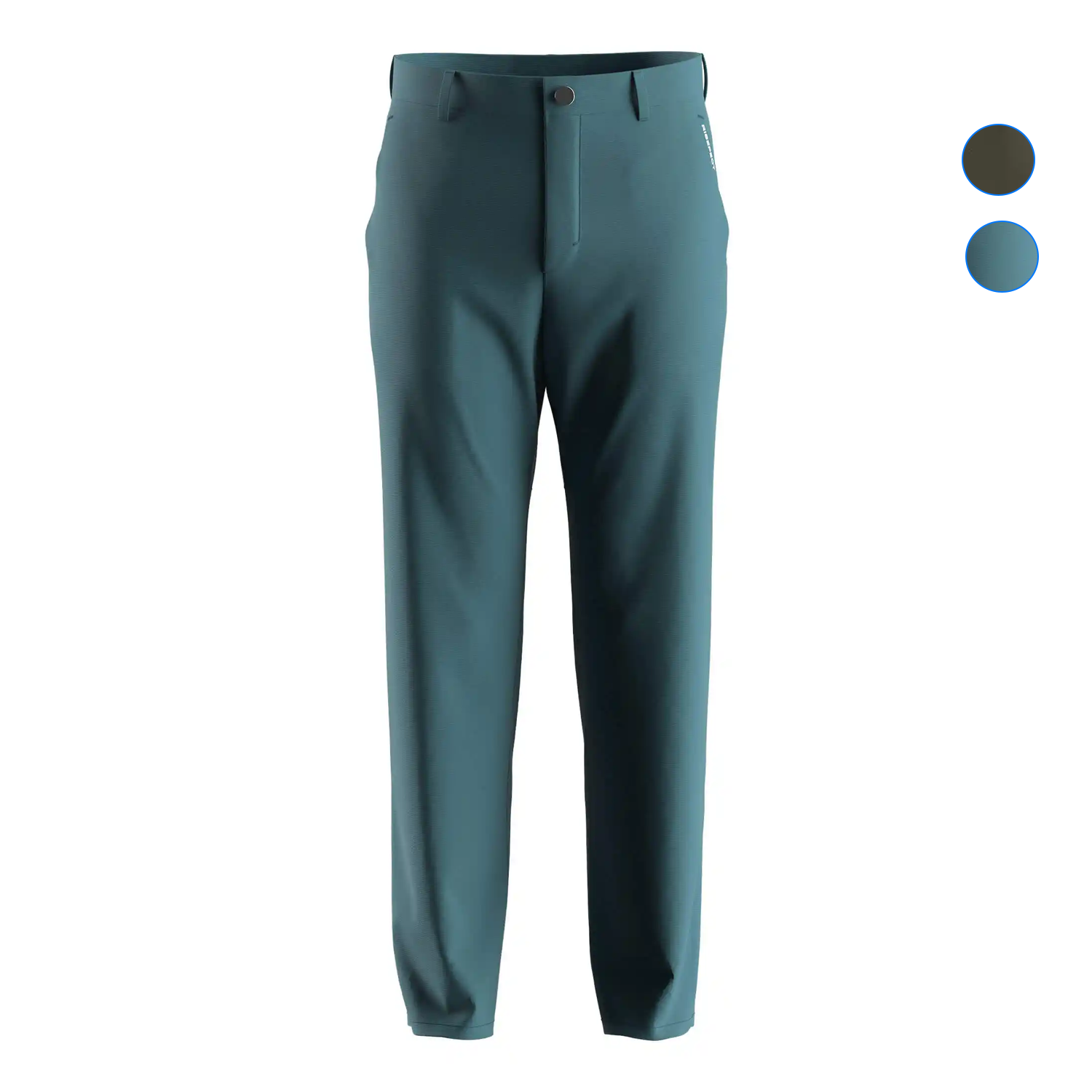 
                Teal Golf Pants Men's Straight Fit 5-pocket OEM Custom