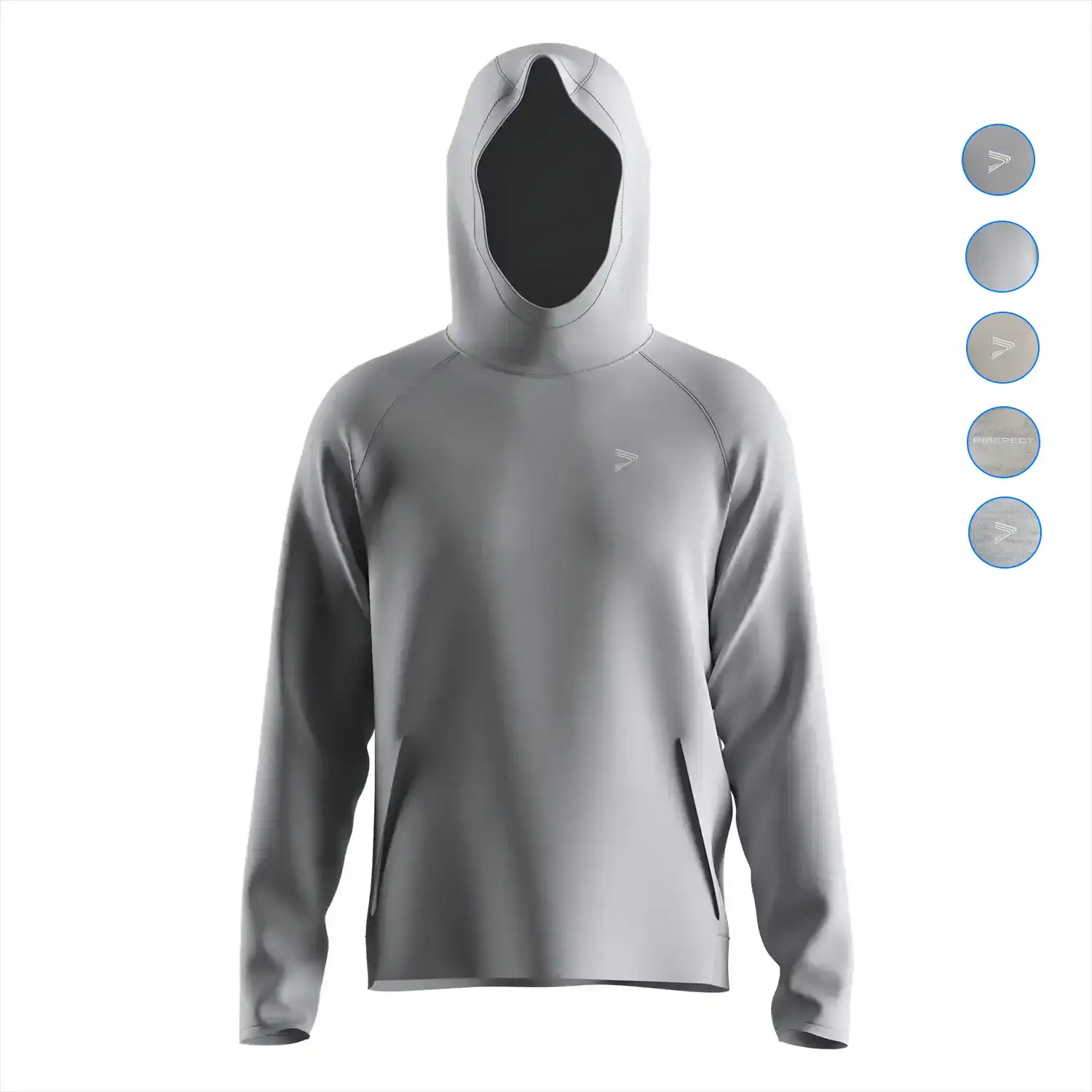 
                RISE Hoodie Muscle Fit Custom Logo Sportswear Manufacturer B2B - 5-colors