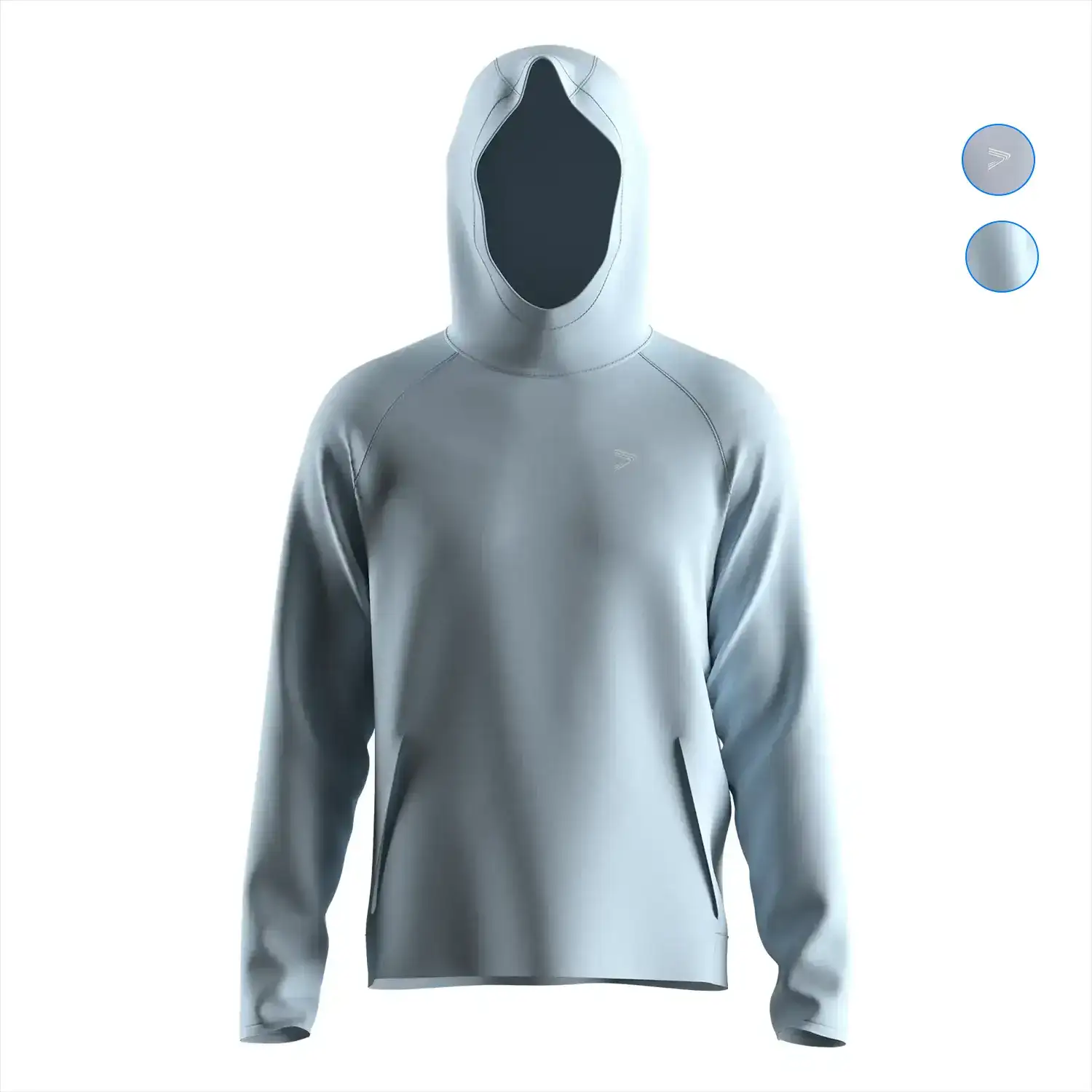 
                RISE Men's Athletic Fit Hoodie Custom Gym Uniforms B2B Supply - 2-colors