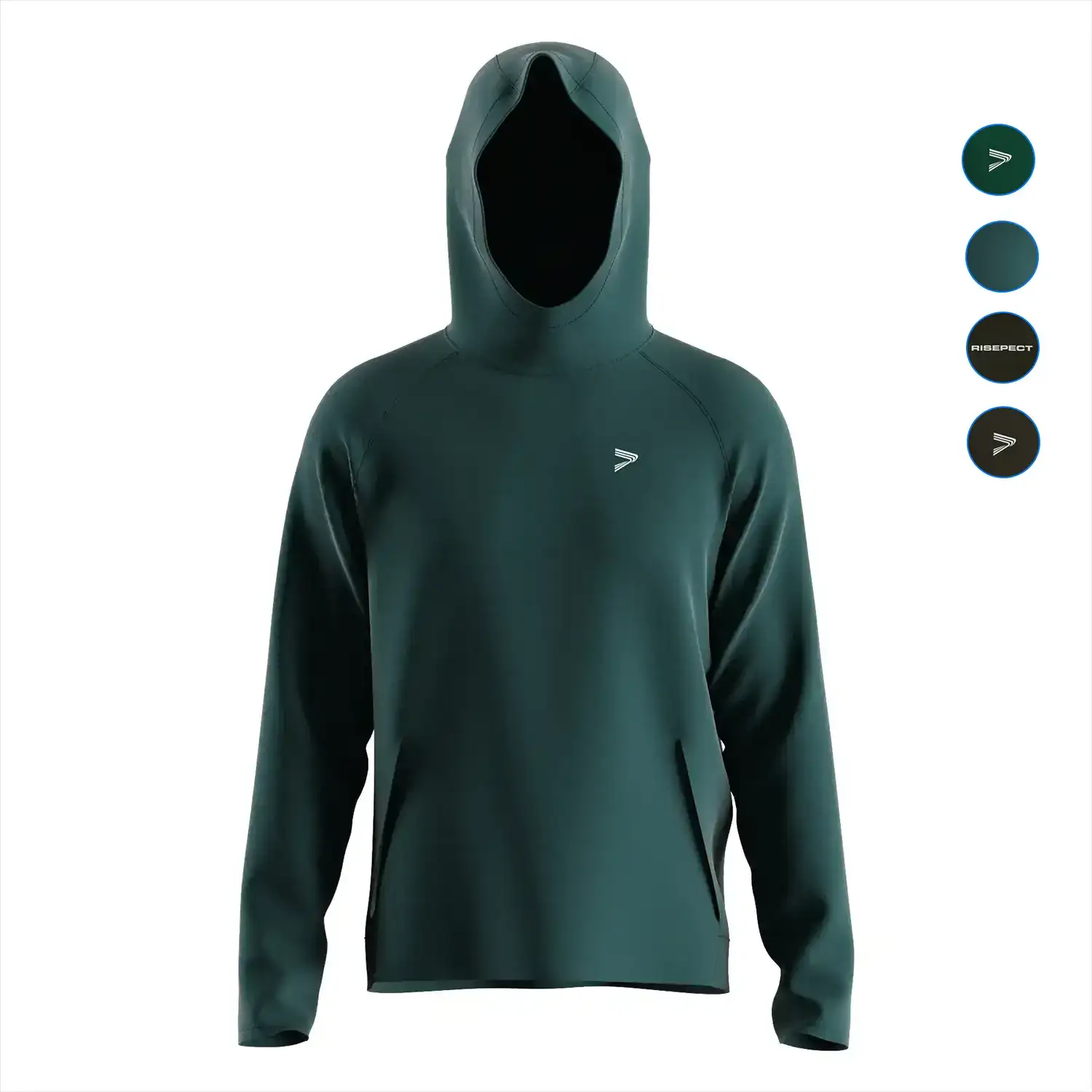 
                RISE Muscle Fit Hoodie Men Training Gear OEM/ODM Wholesale - 4-colors