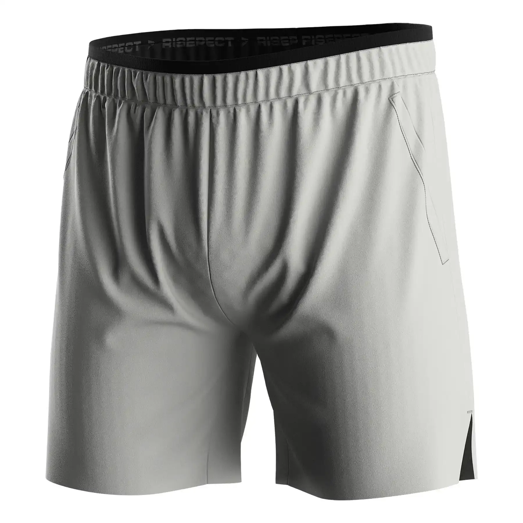 
                Silver Gray Training Shorts 2.0 Wholesale BJJ Shorts ODM Supplier