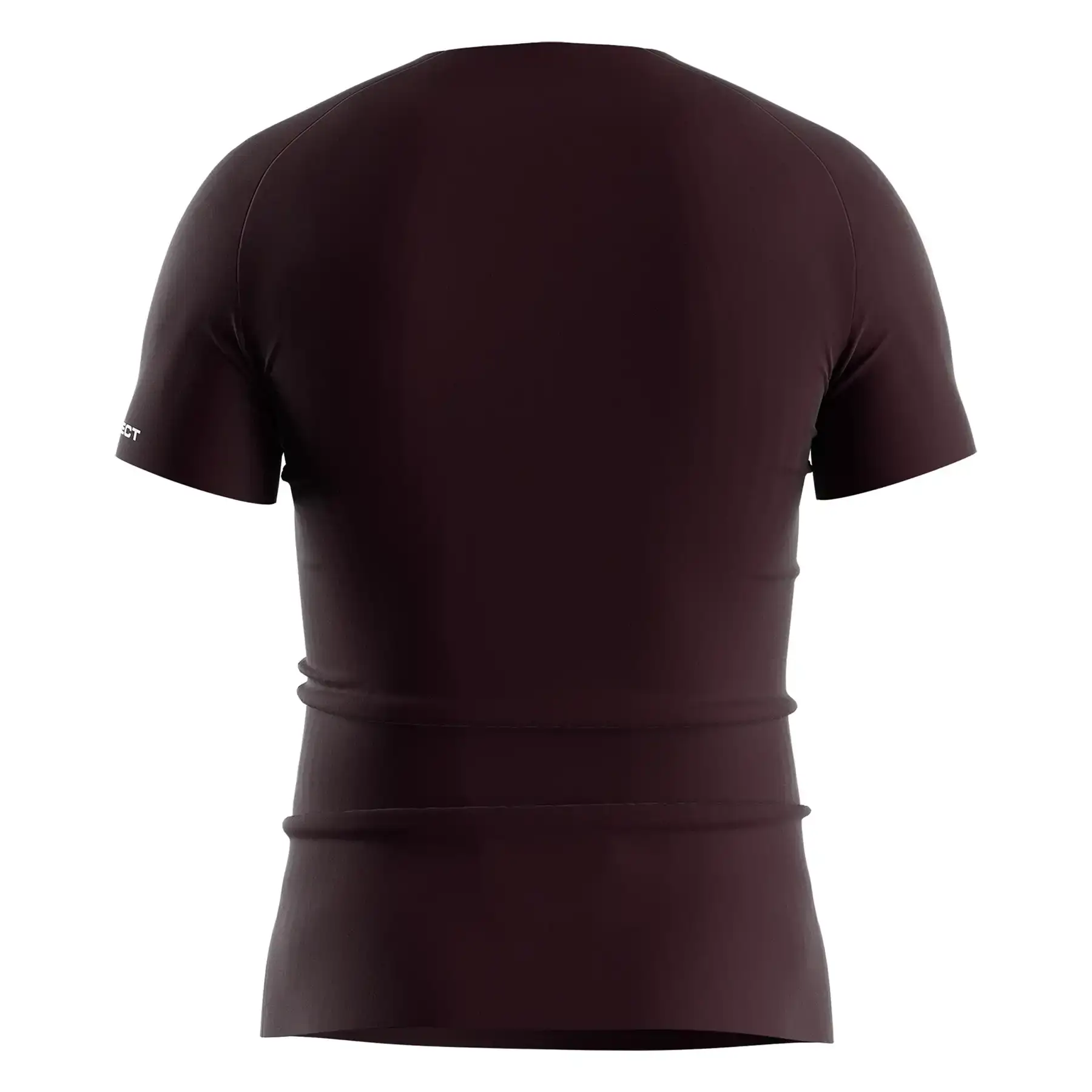 
                Brown Men's Seamless Compression Tee OEM ODM Custom Wholesale