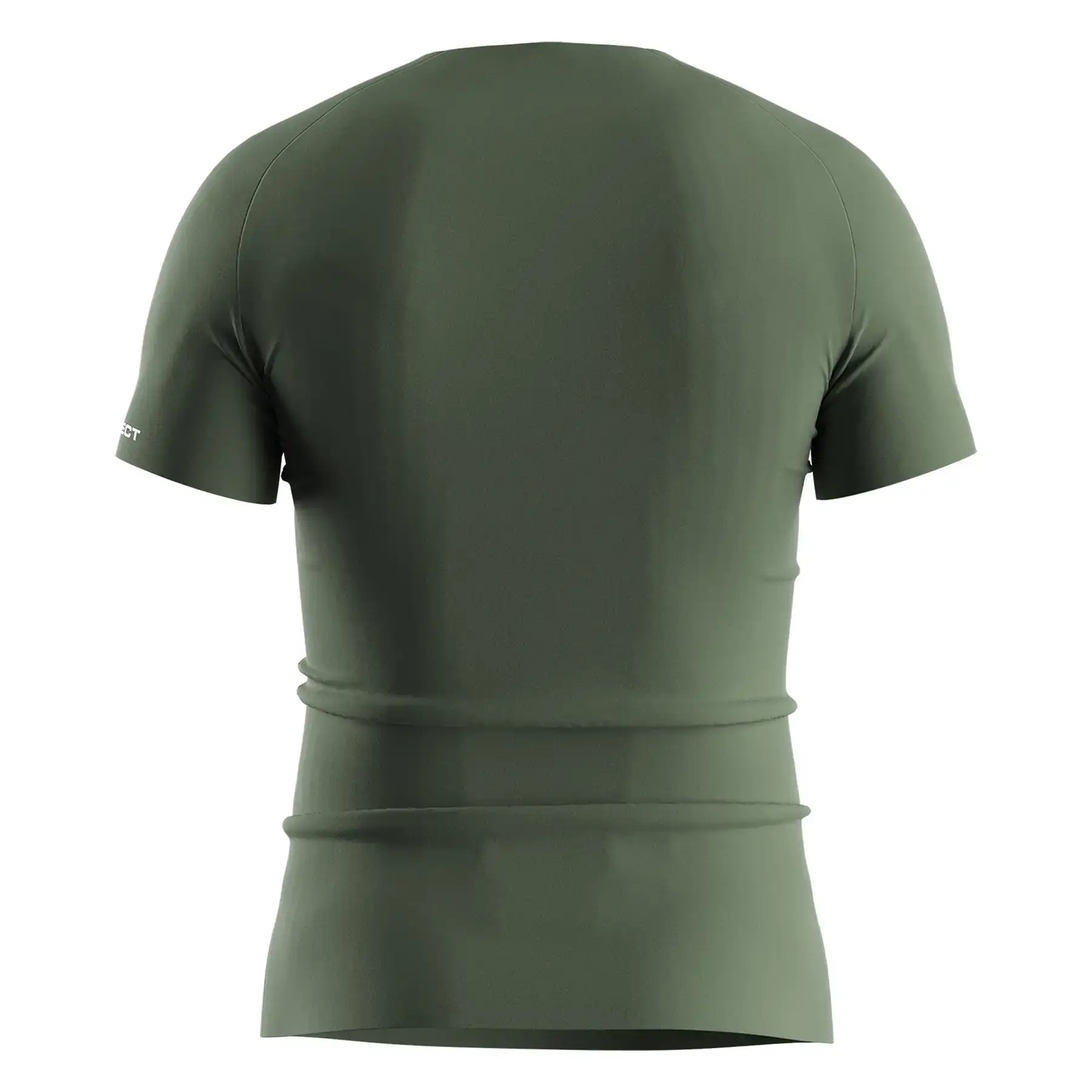 
                Green Seamless Heat-Glued Tech Men's Compression Tee Bulk Supplier