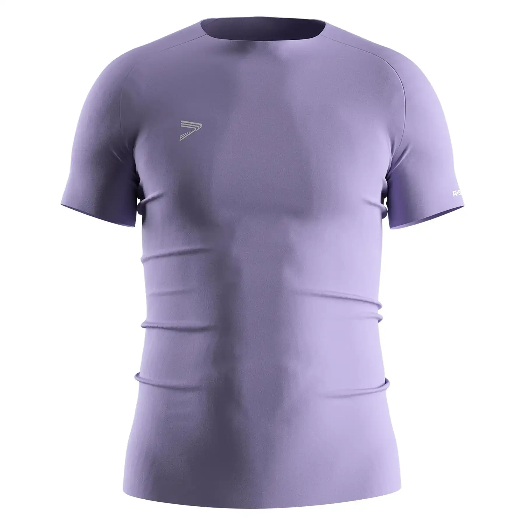 
                Lavender Seamless Heat-Glued Tech Men's Compression Tee Supplier
