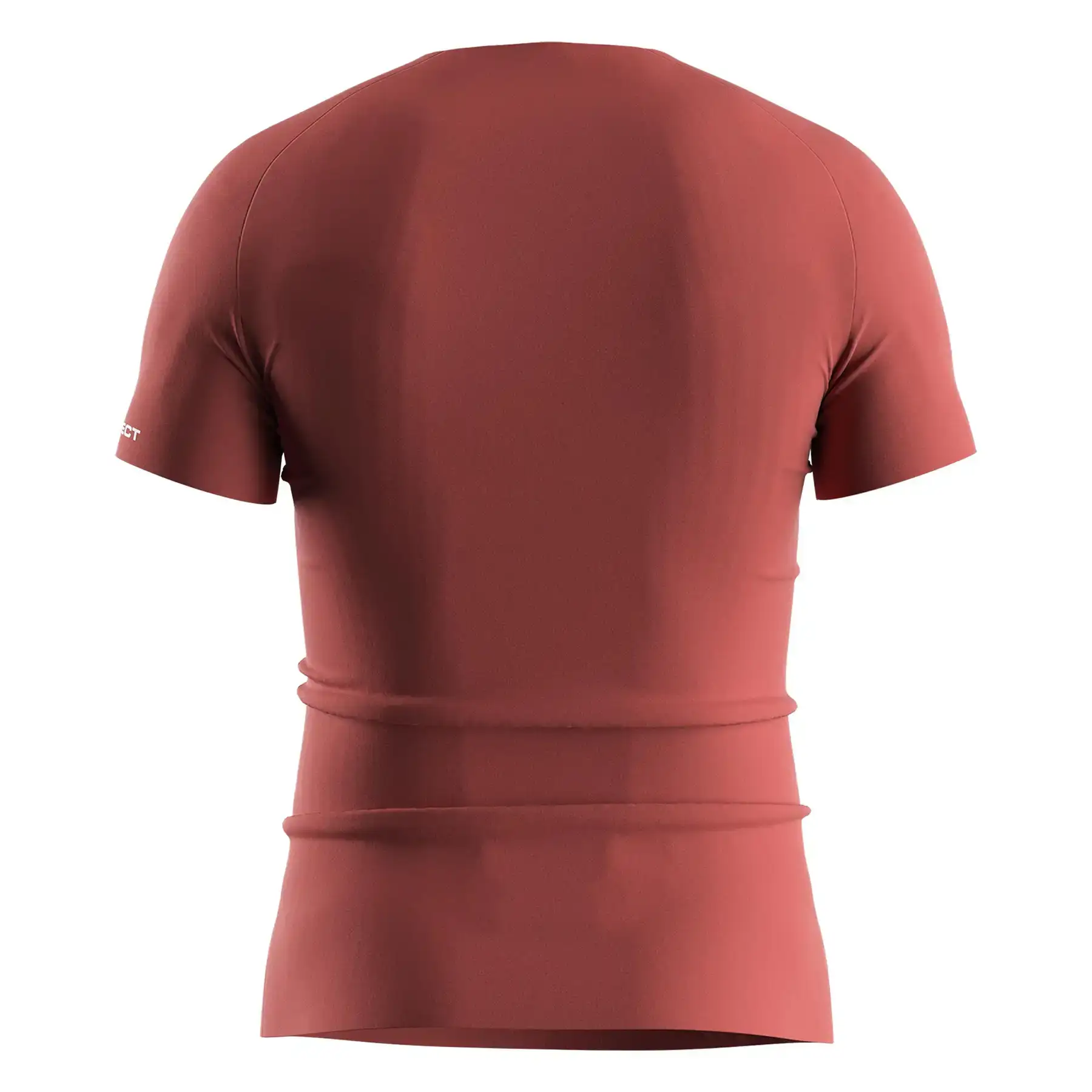 
                Rust Seamless Heat‑Bonded Men's Compression Tee OEM Factory