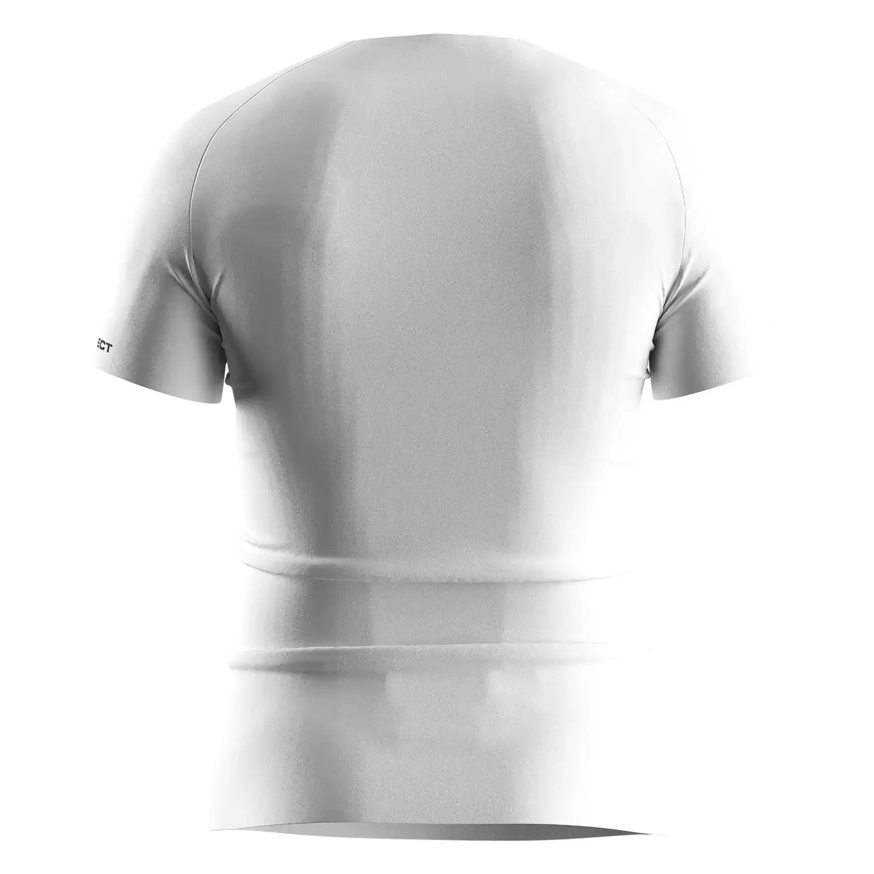 
                White Men's SS Seamless Compression Tee Custom OEM ODM Wholesale