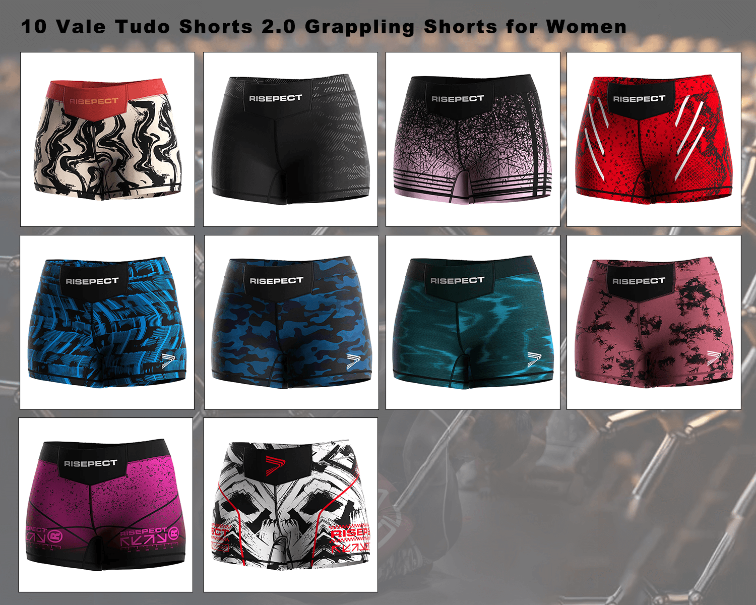 20 styles Vale Tudo shorts 2.0 for women wholesale