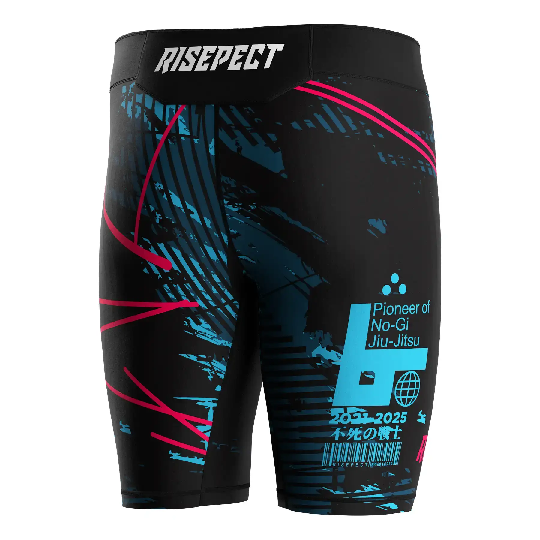 The Back View of Men's Vale Tudo Shorts 2.0 OEM ODM Custom - Style 5