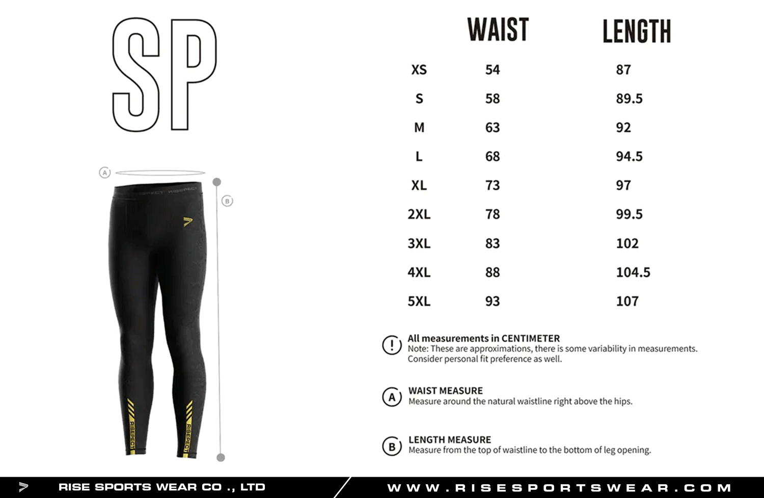 Use adult sizes chart provided by Rise Sportswear, or custom your own brand, team, or club adult sizes chart for Python Print BJJ Spats Training Legging Sublimated Pants Supplier for Teamwear.