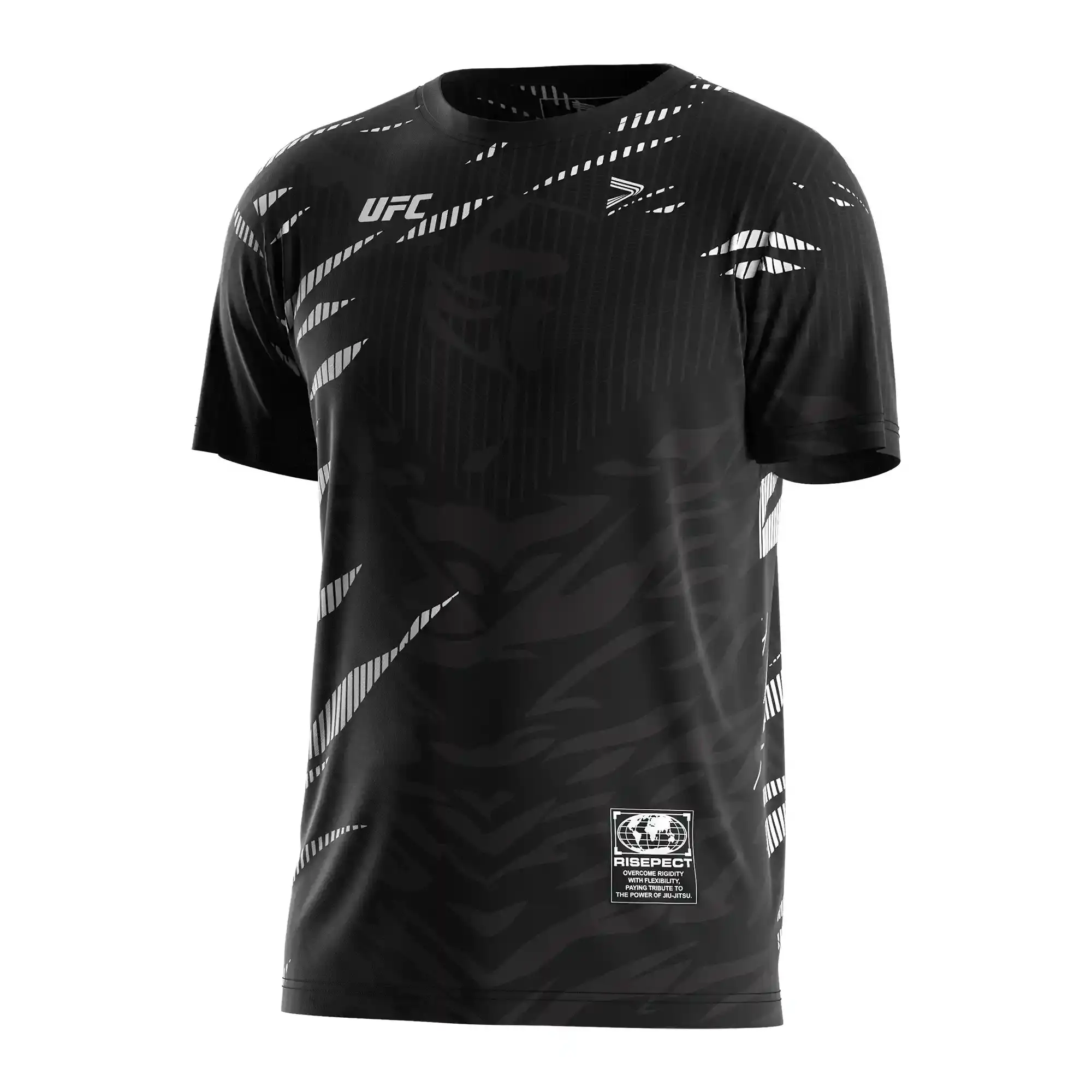 
                BJJ Short Sleeve T-shirt Camo Cracked Sky MMA Tee Manufacturer Direct