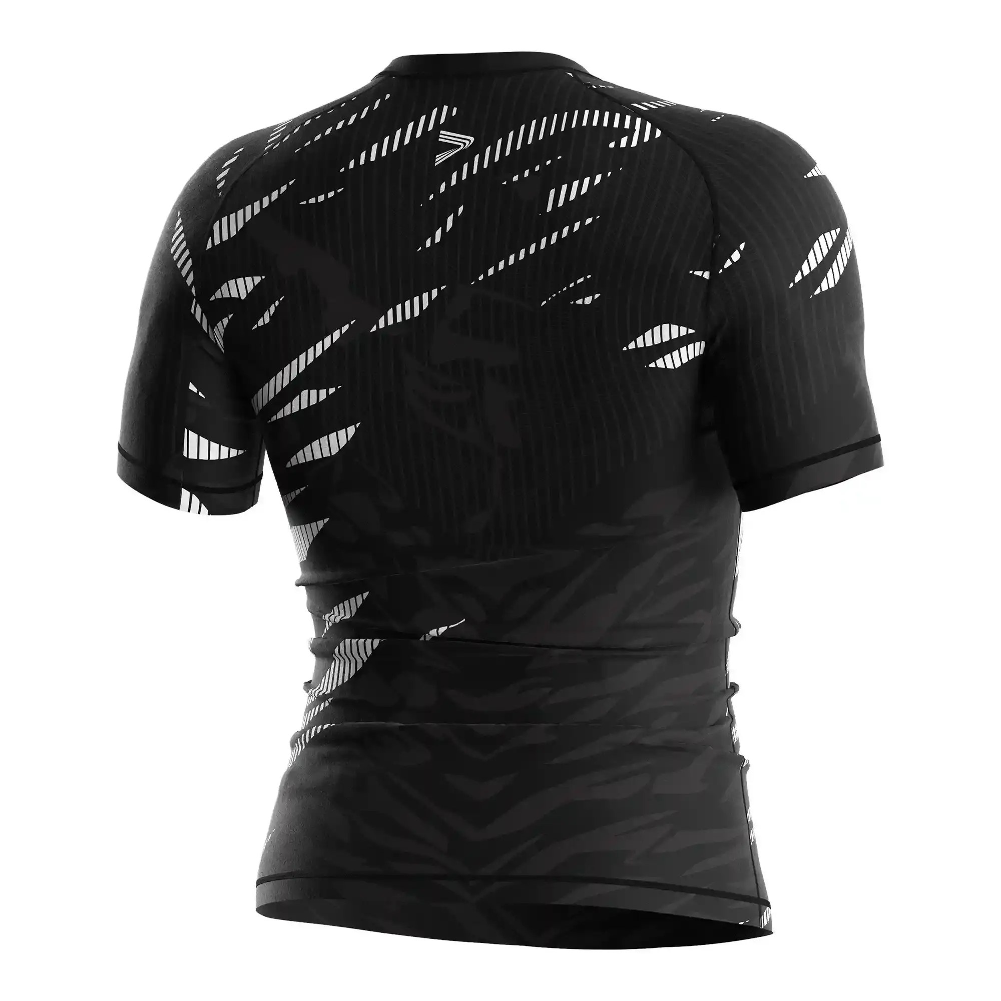 
                Bulk Custom BJJ Short Sleeve Rash Guard Camo Cracked Sky