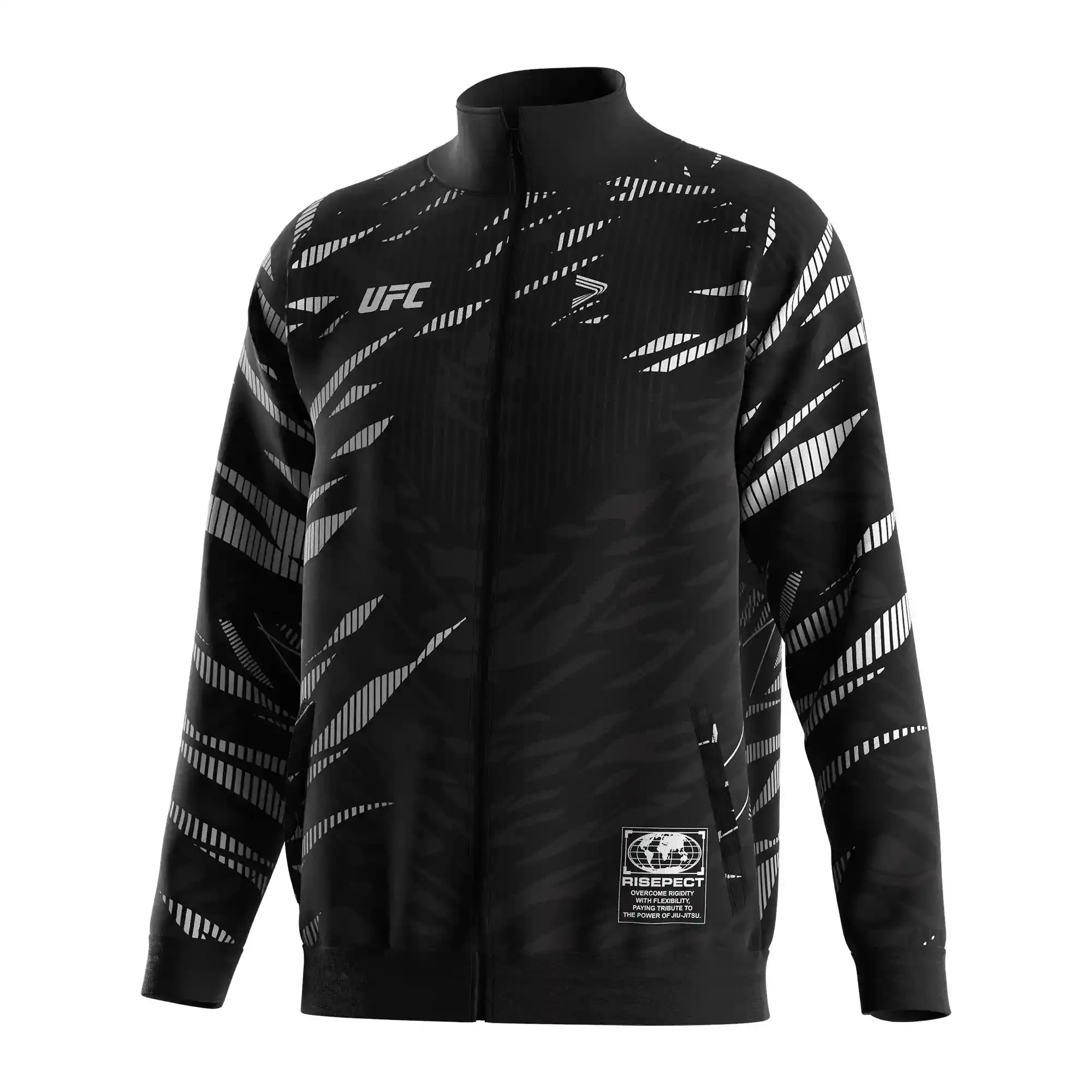 
                Distributor Order BJJ JiuJitsu Full-zip Jacket No Hood Camo Cracked Sky