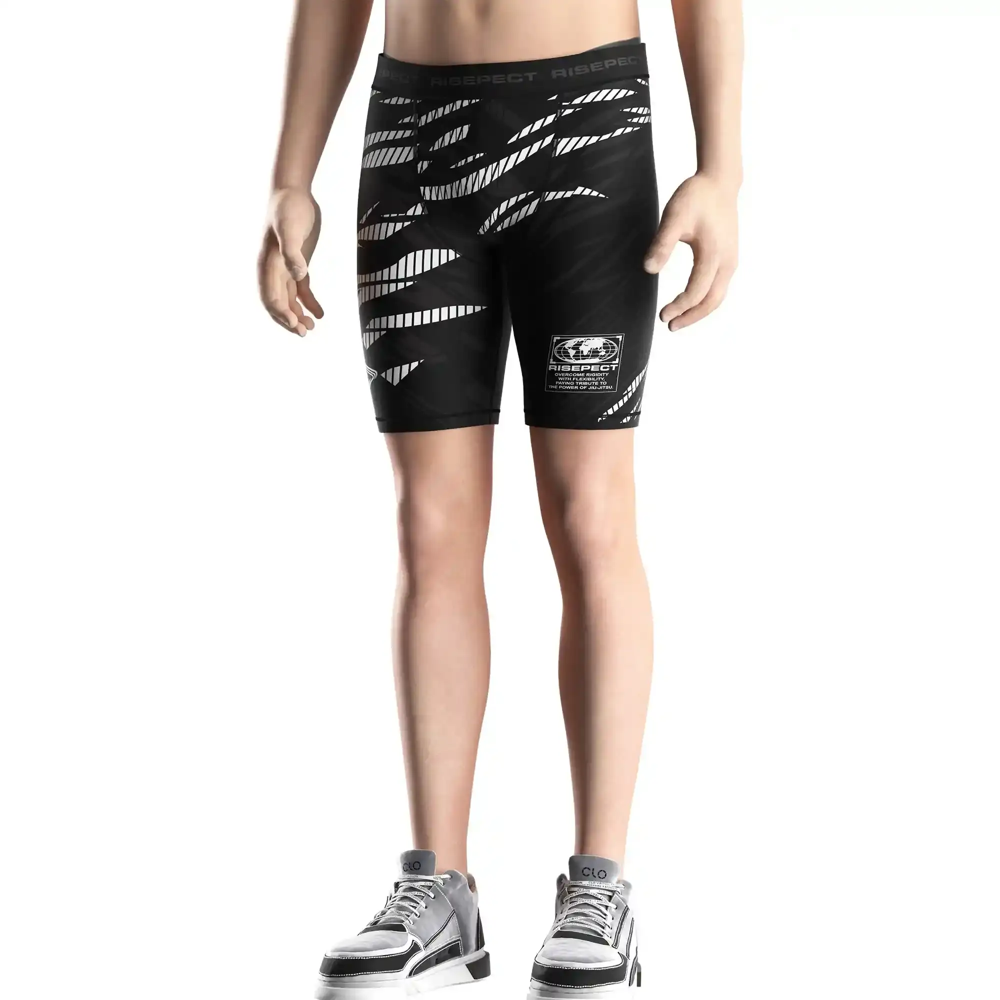 
                Factory Outlet BJJ Compression Shorts Camo Cracked Sky Vale Tudo Shorts