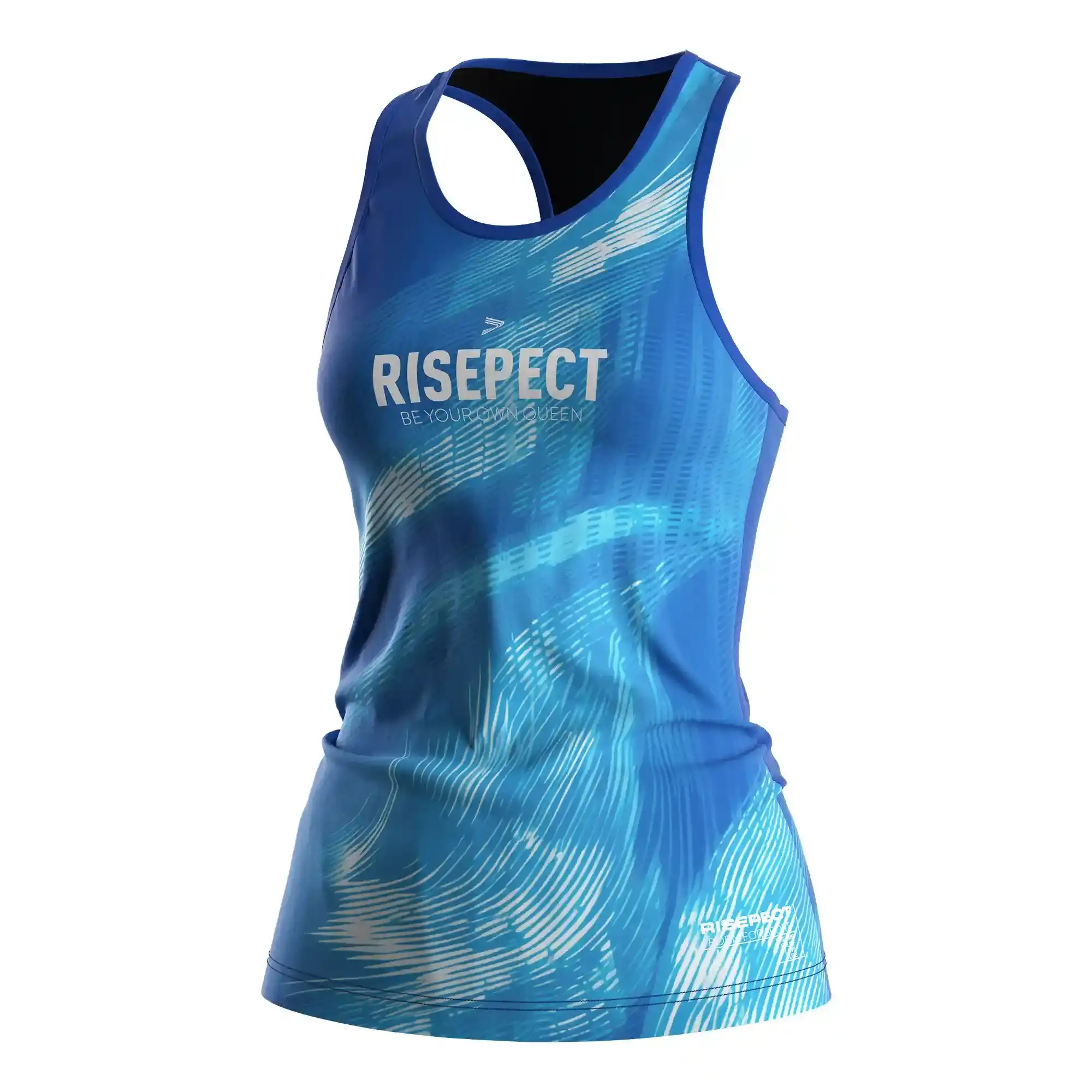 
                Blue Swirl Sports Tank Top for Women Active Tank Top Wholesale