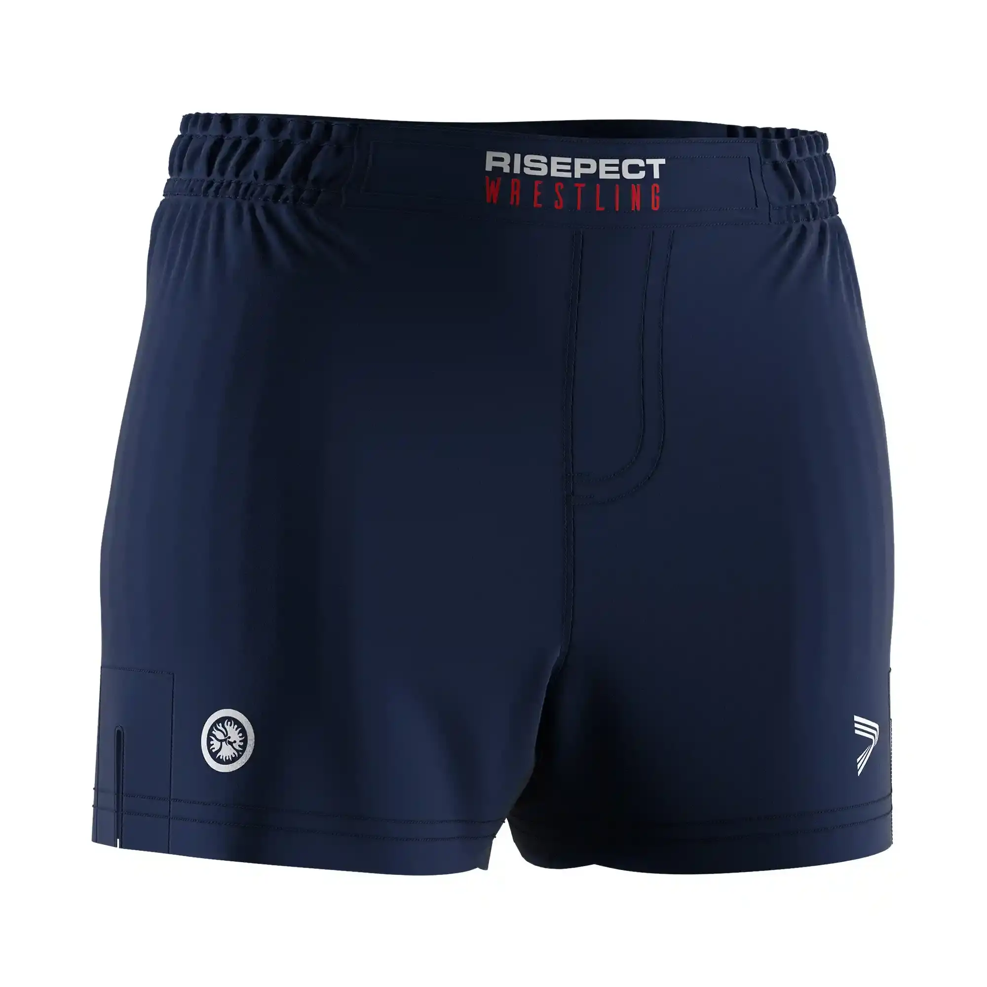 
                Women's Wrestling Shorts Navy Solid Wholesale Training Gear