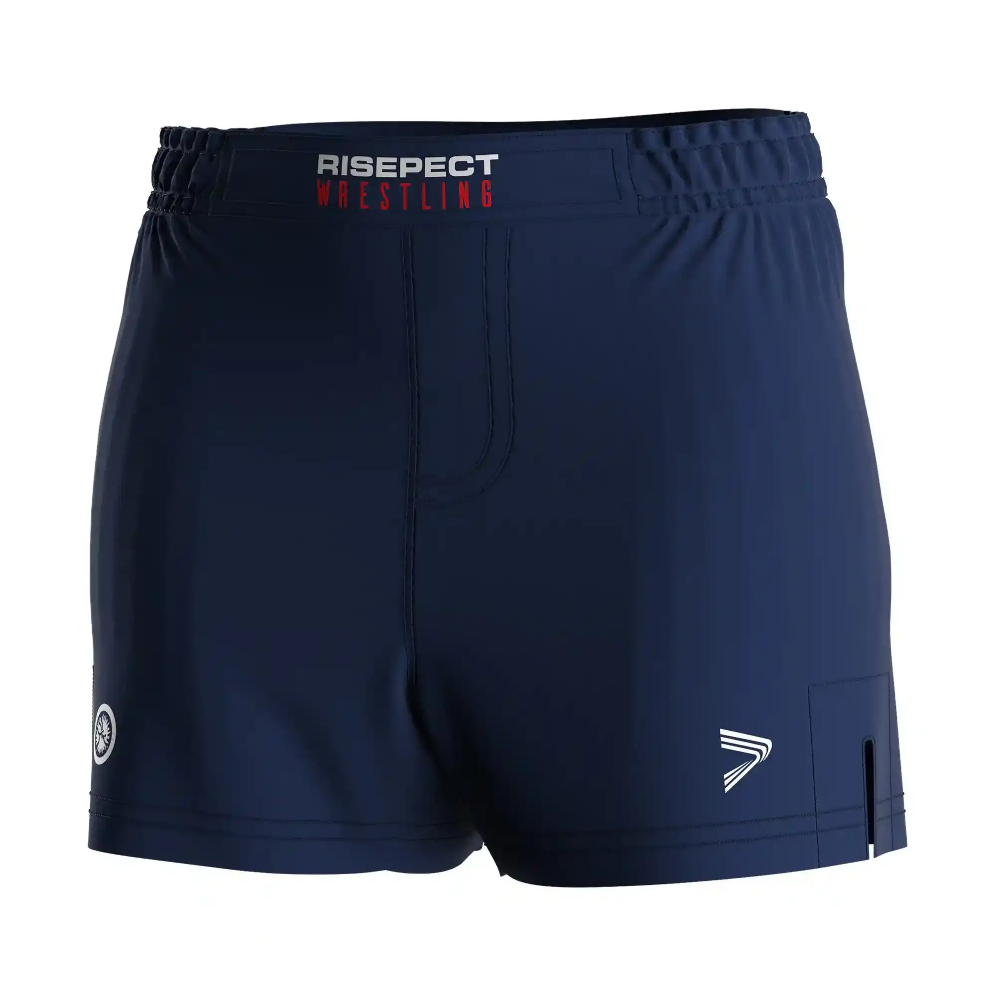 
                Women's Wrestling Shorts Navy Solid Wholesale Training Gear