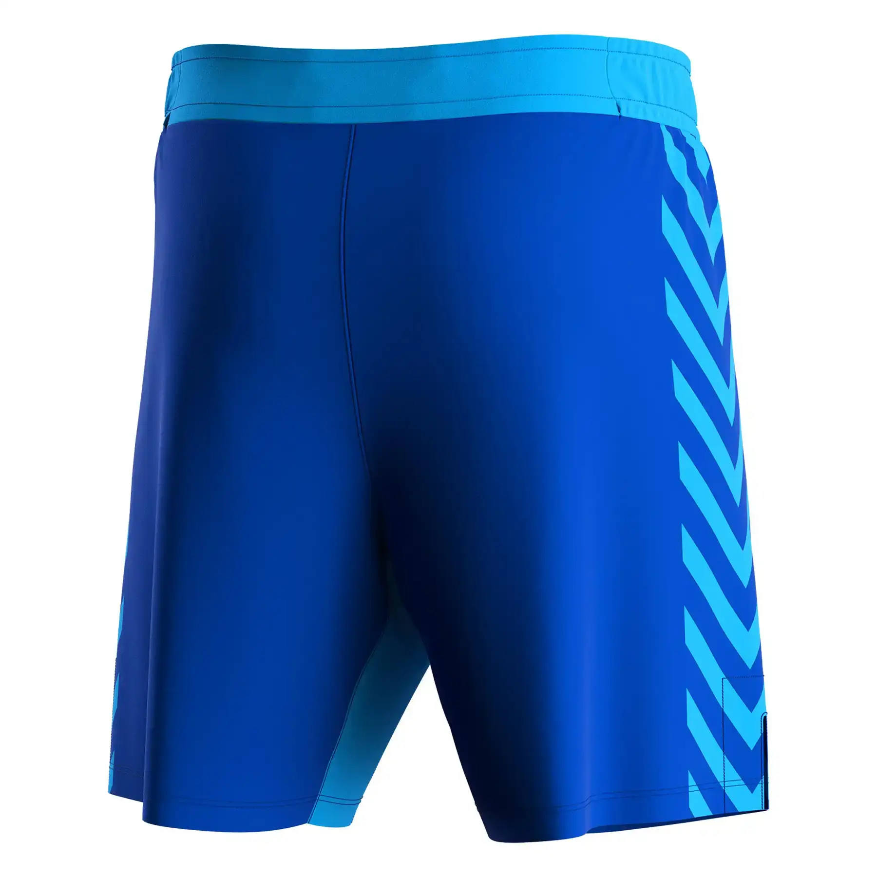 
                Sublimation UFC Shorts Custom Youth Wrestling Shorts With Striped Sides