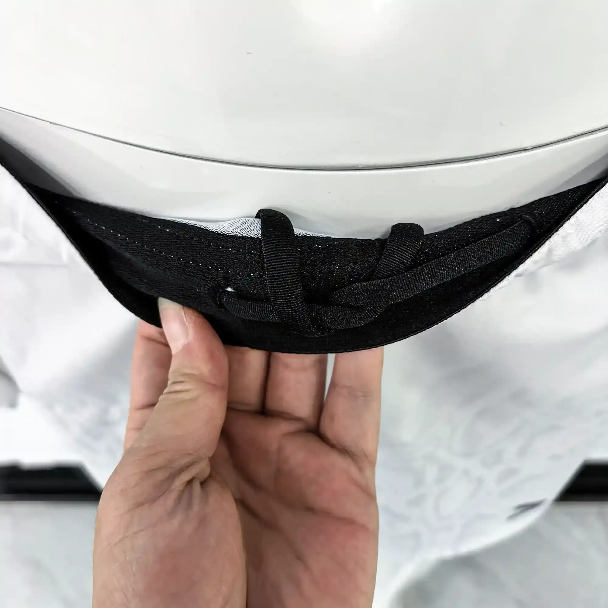 White Python Print 2IN1 Nogi Shorts Waist Detail