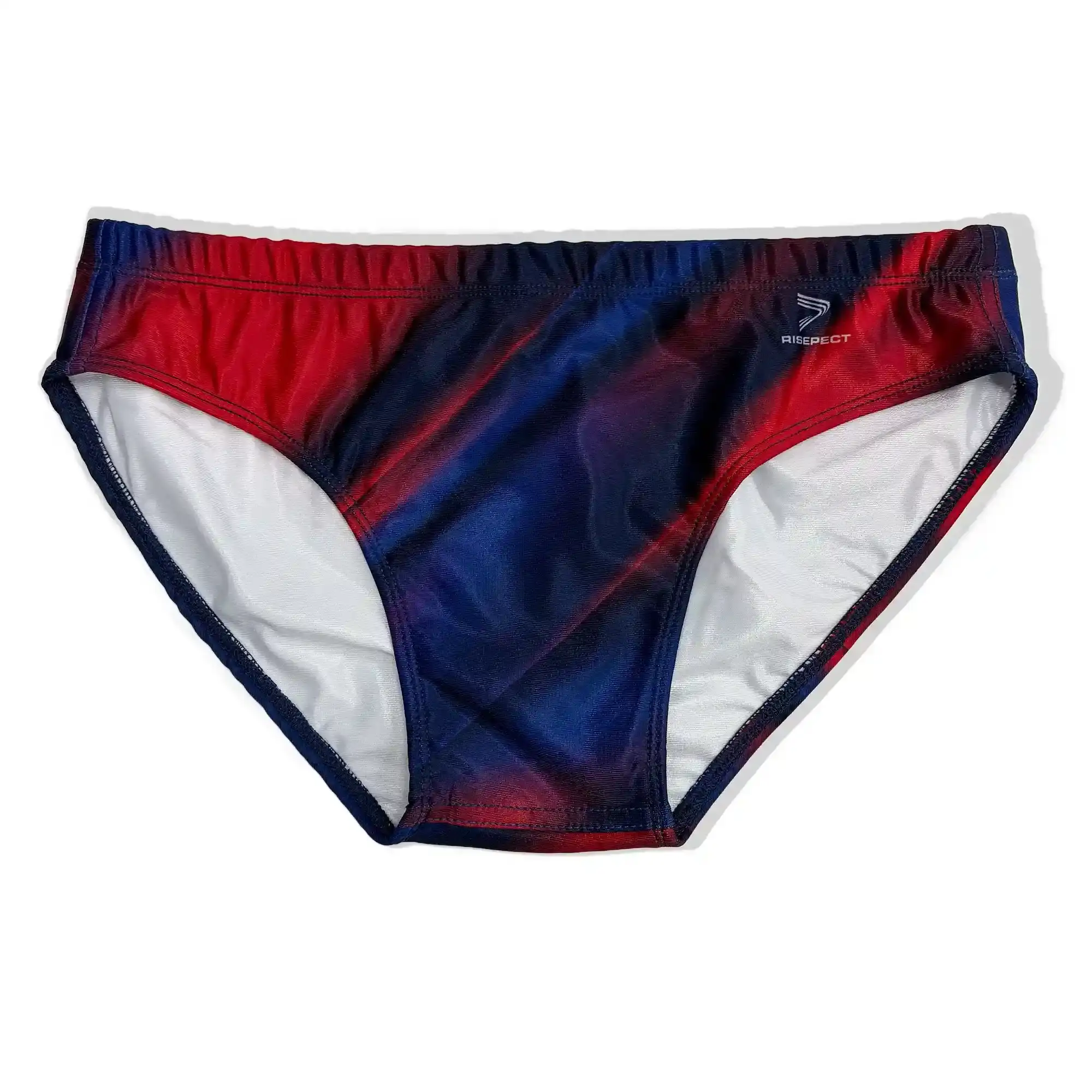 Rainbow Swim Briefs Front View