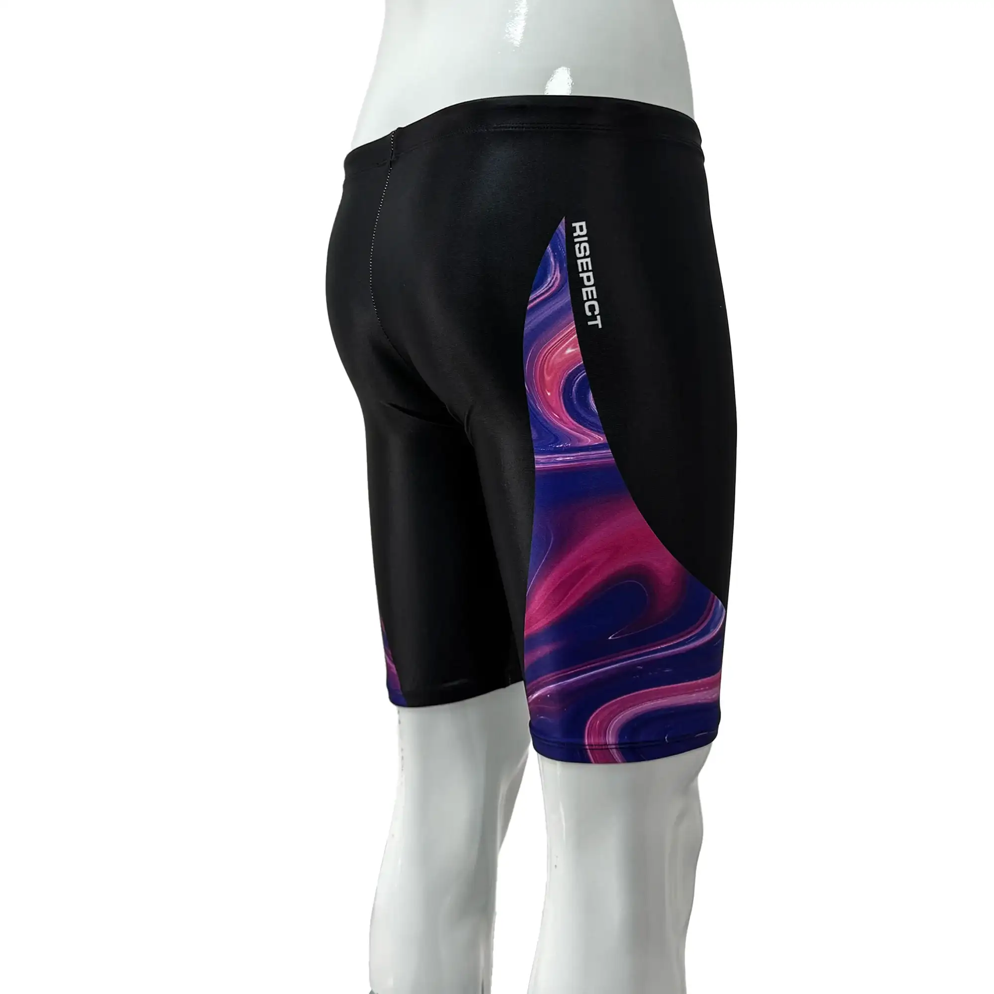 Competition Swim Jammers FINA Approved Designs Back Side View