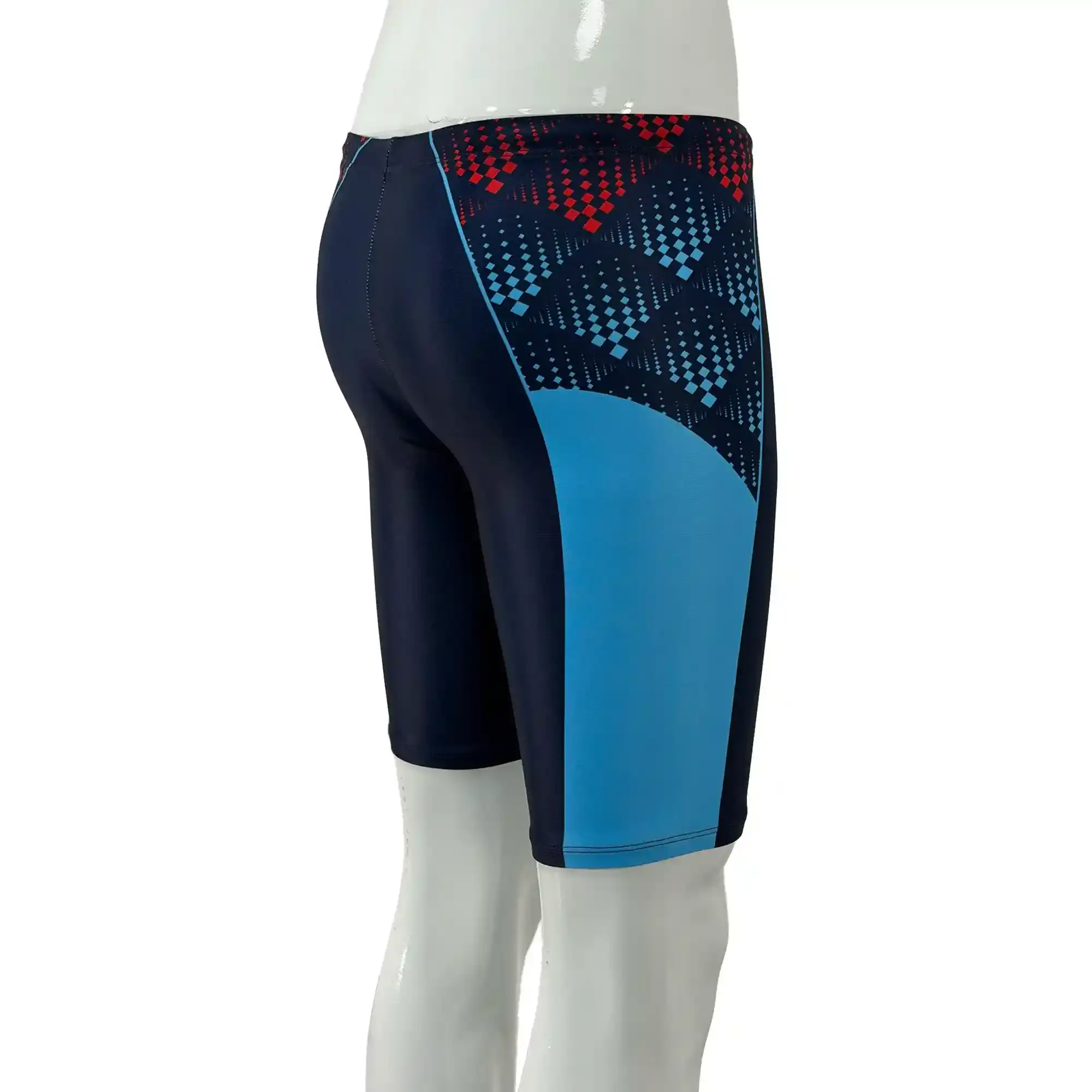 Custom Swim Jammers for School Teams Back Side View