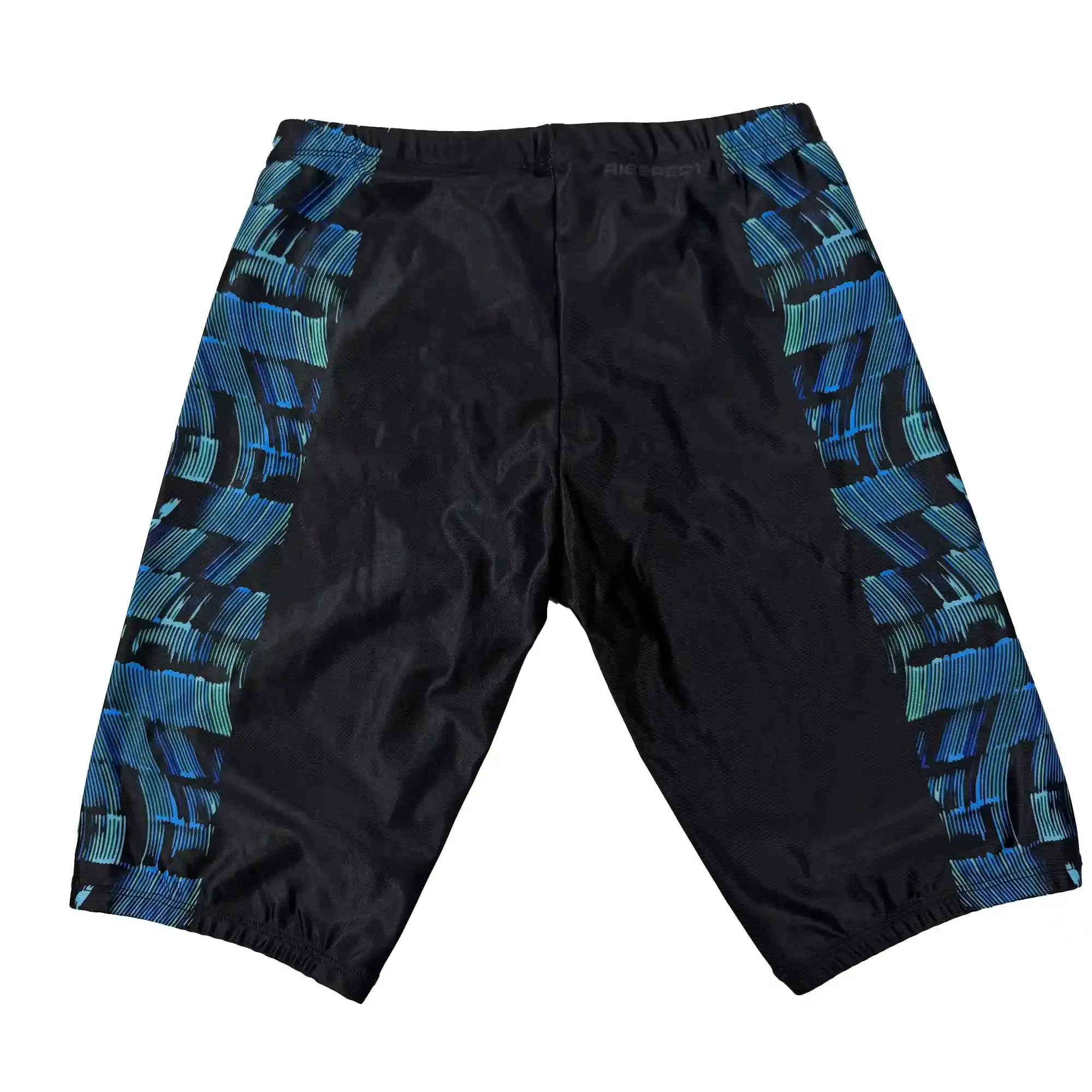 Eco-friendly Swim Jammers Flat Lay Back View