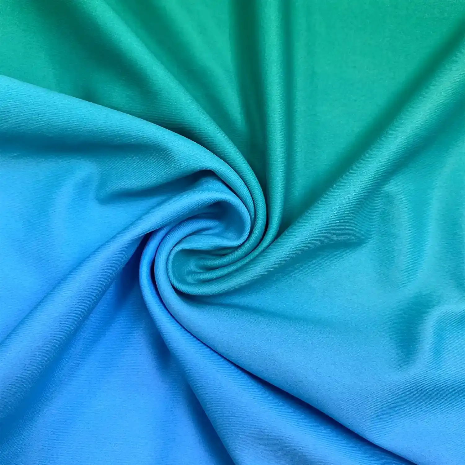 Elk two-color rash guard green blue short sleeve fabric details