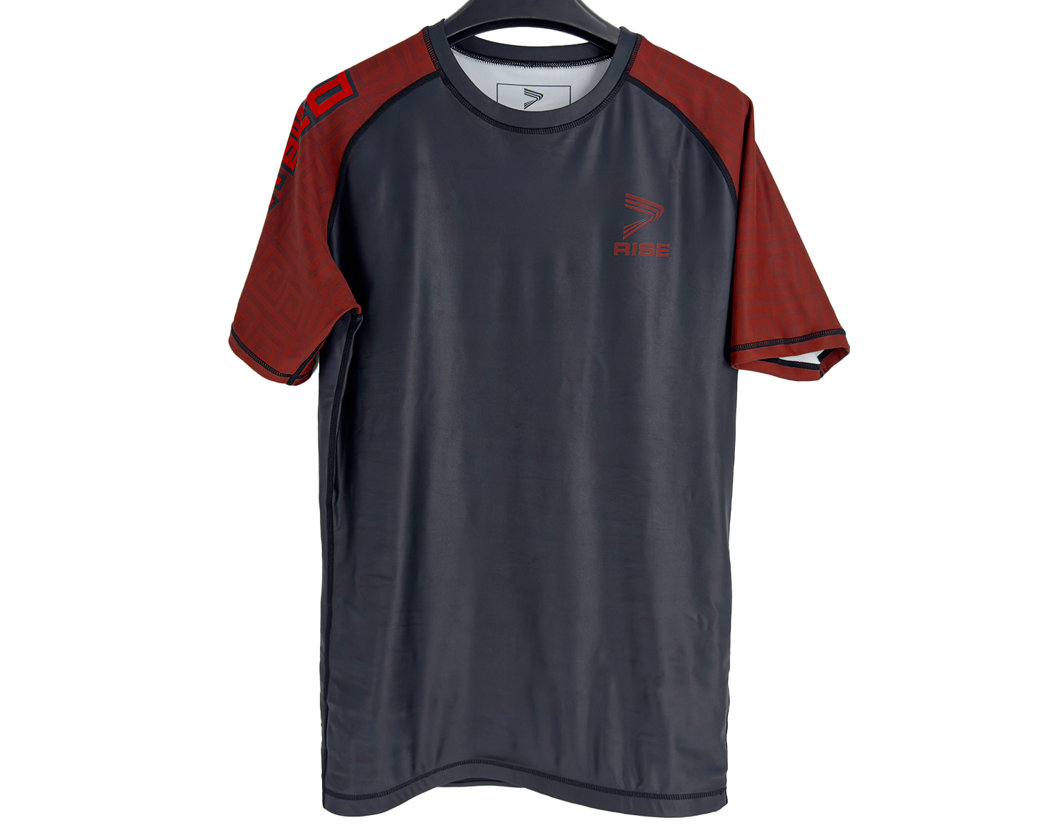 Prajna short sleeve rash guard front hanging view