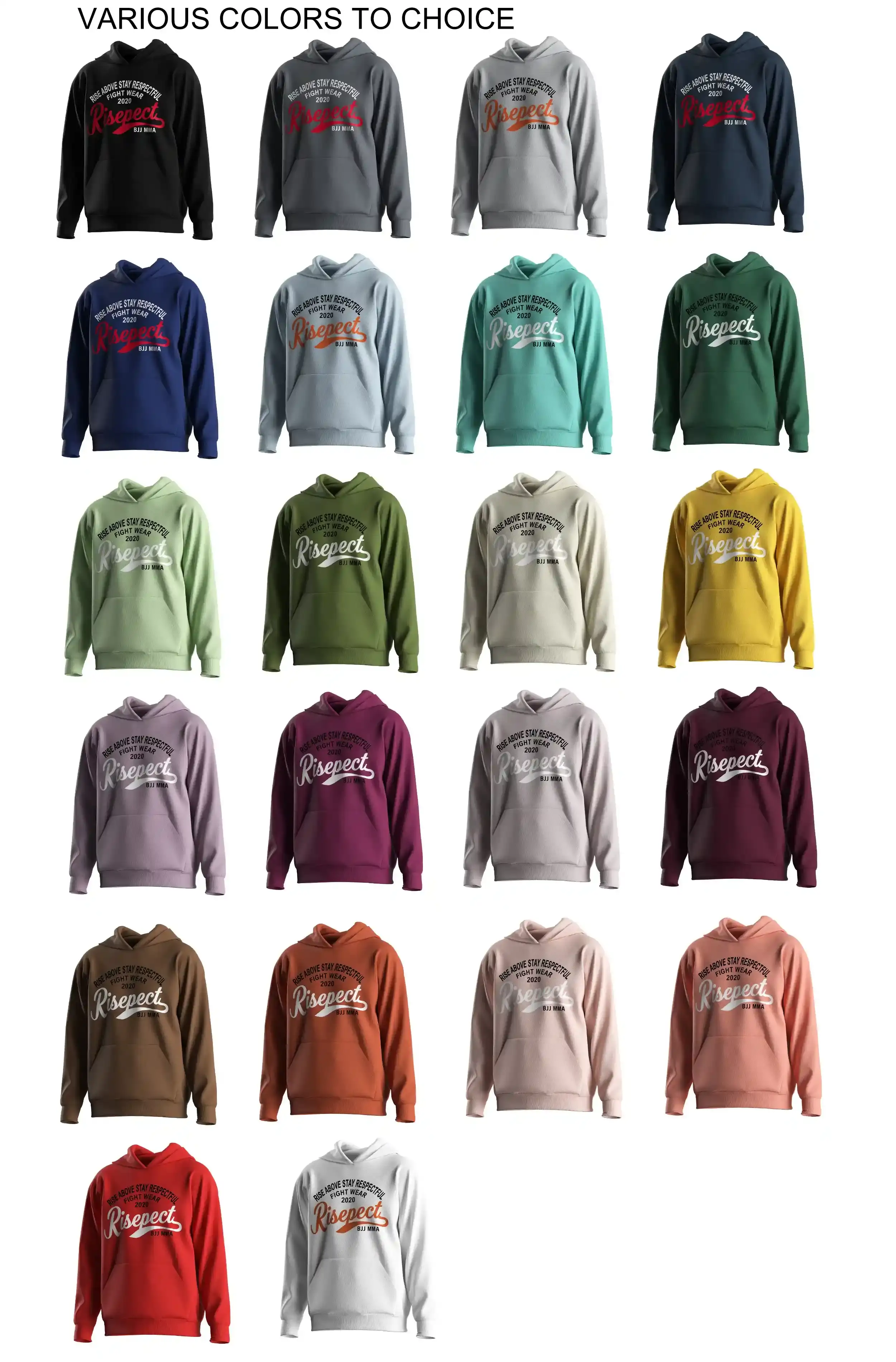 22 colors combat culture hoodies, or other colors also are available.