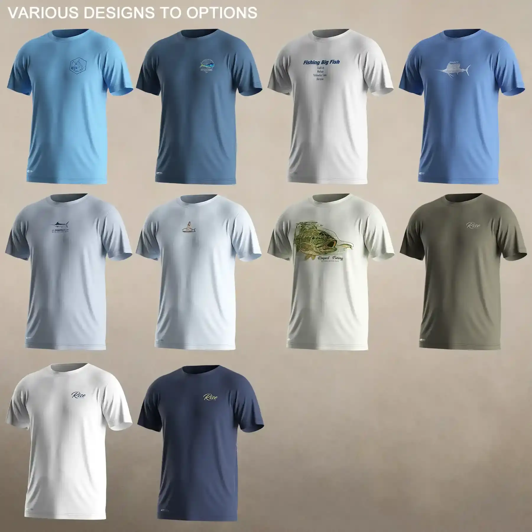 10 mens fishing culture short sleeve tshirts collections